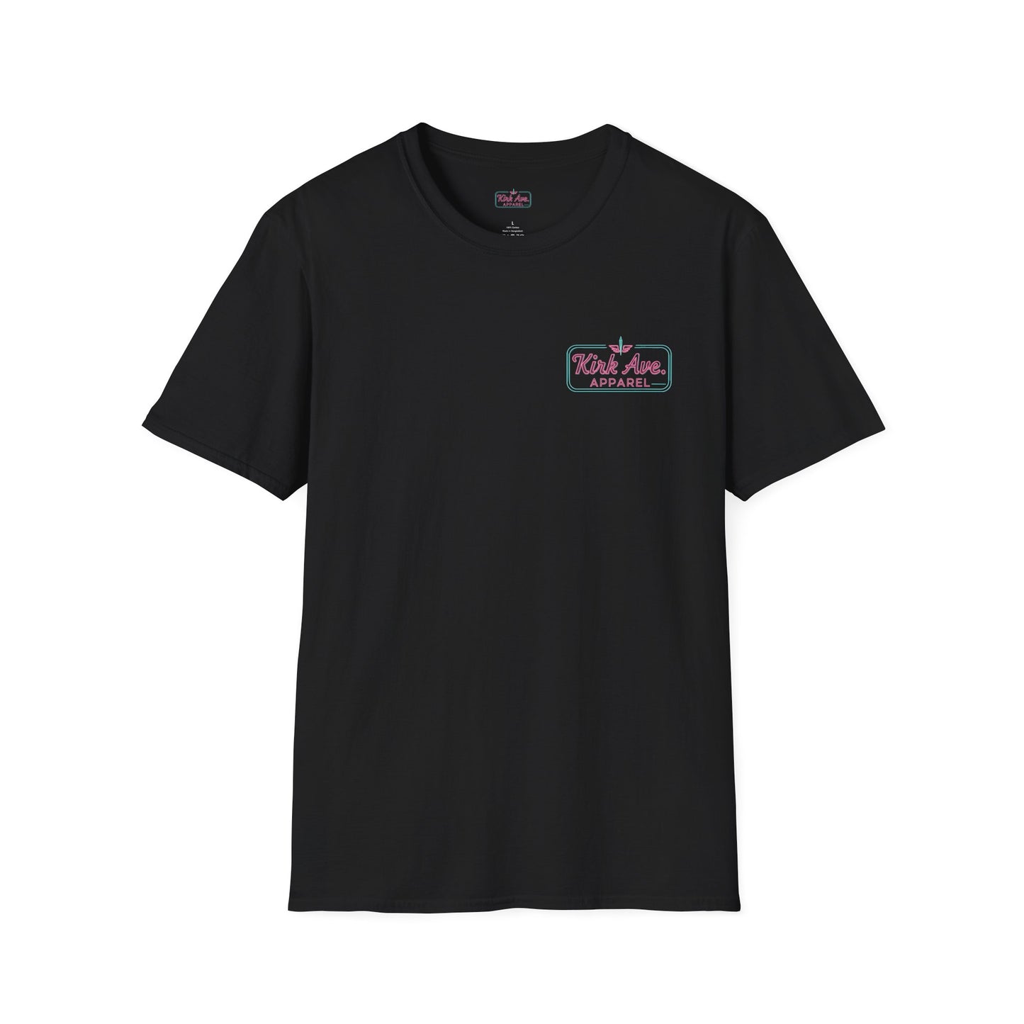 Retro neon burger joint anti nephilim t shirt (unisex), Kirk Ave. Apparel