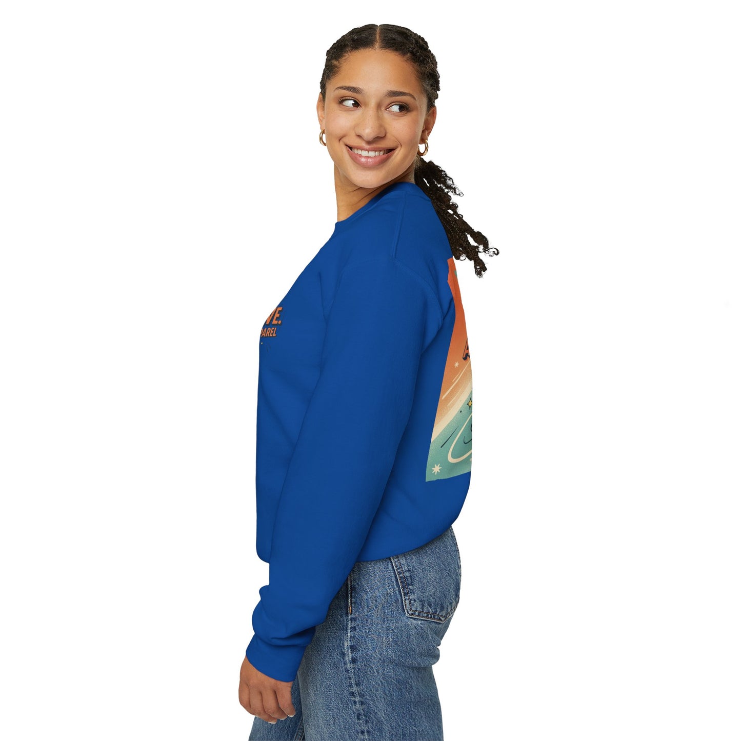 Retro anti nephilim air freshener sweatshirt (unisex), Kirk Ave. Apparel