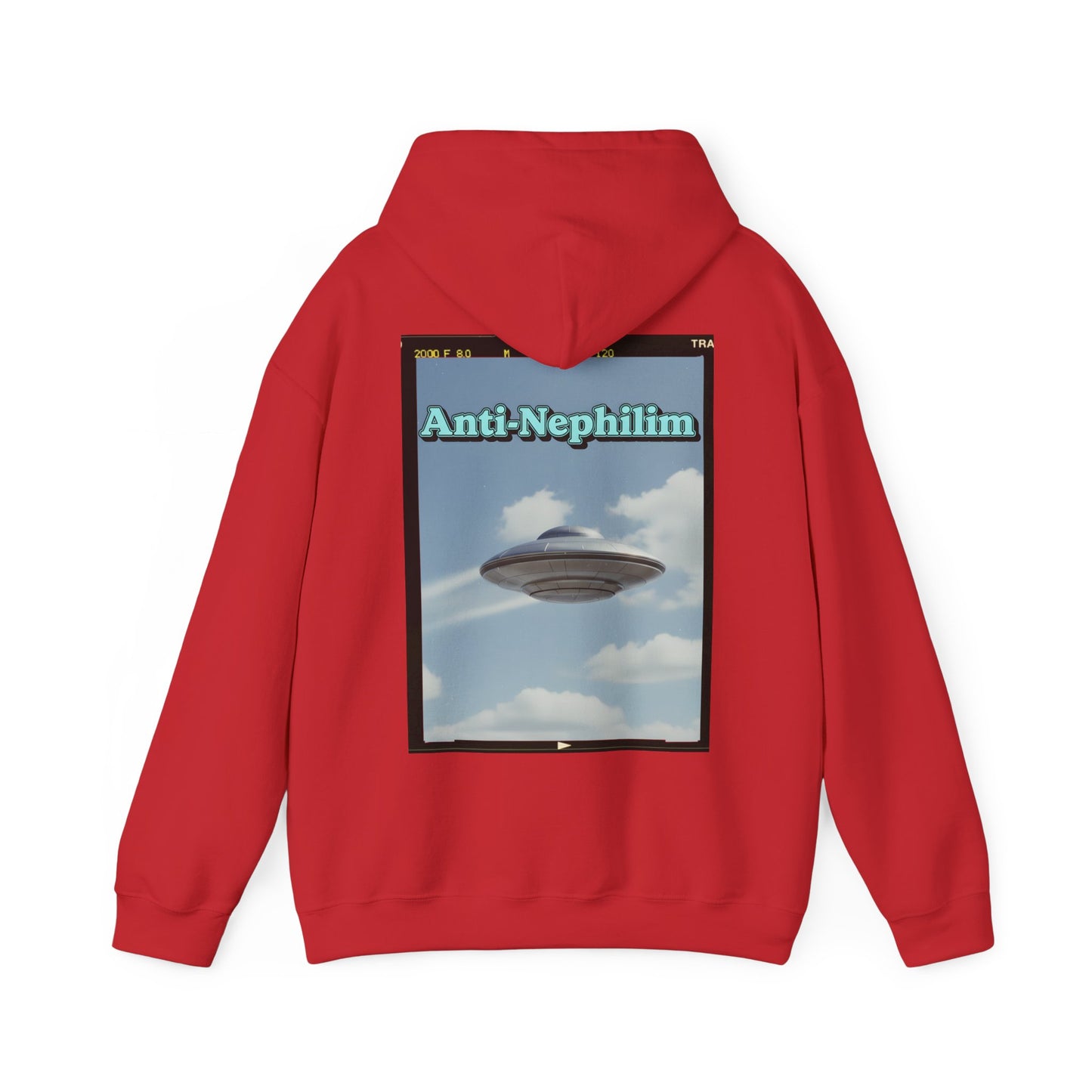 Retro anti nephilim UFO hoodie (unisex), Kirk Ave. Apparel