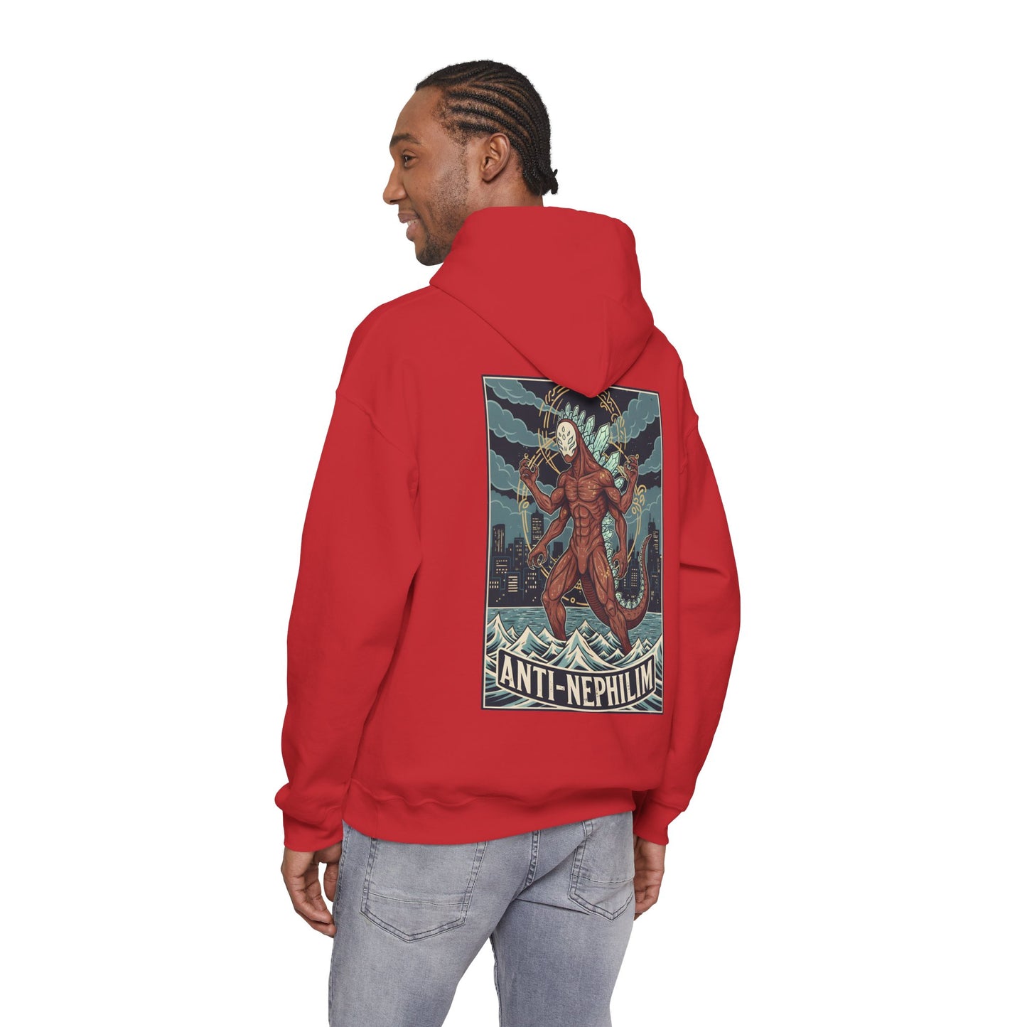 Kaiju anti nephilim hoodie (unisex), Kirk Ave. Apparel