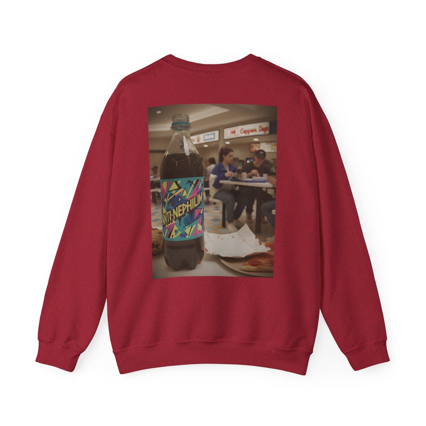 Kirk Ave. Apparel logo anti nephilim soda sweatshirt (unisex)
