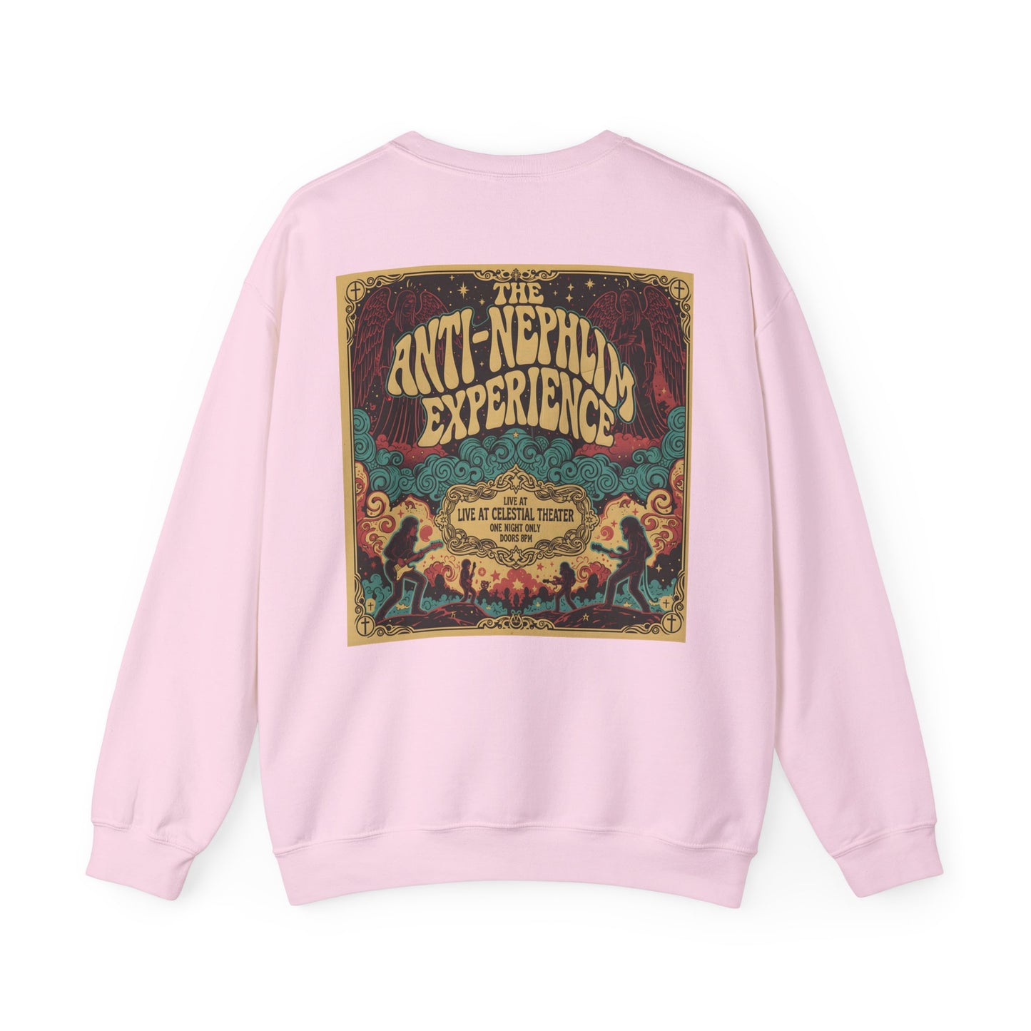 Retro concert poster anti nephilim sweatshirt (unisex), Kirk Ave. Apparel