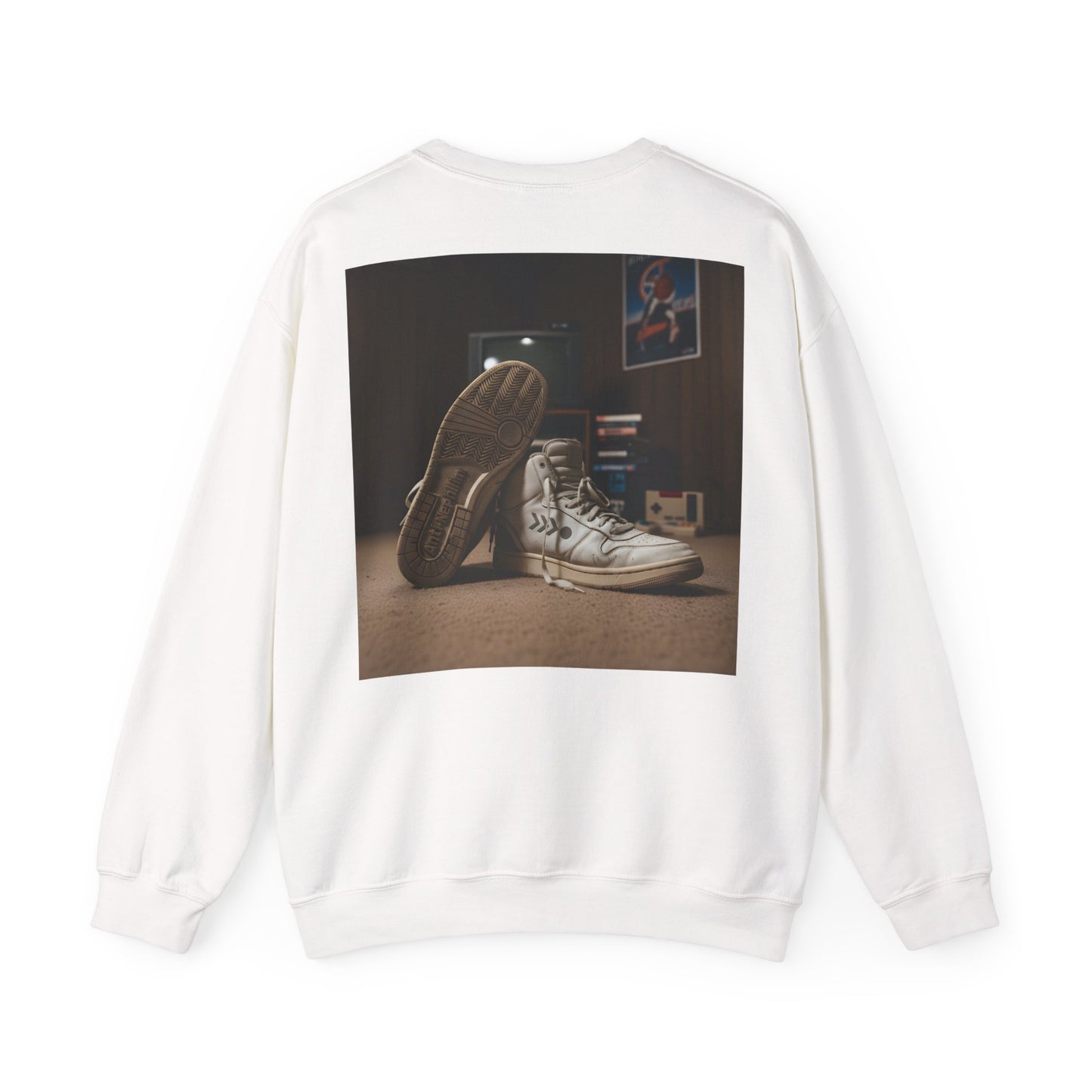Vintage sneakers anti nephilim sweatshirt (unisex), Kirk Ave. Apparel