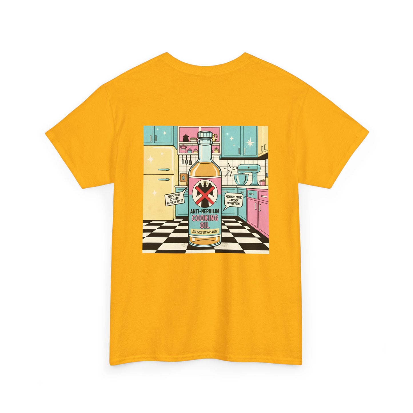 Retro kitchen anti nephilim t shirt (unisex), Kirk Ave. Apparel