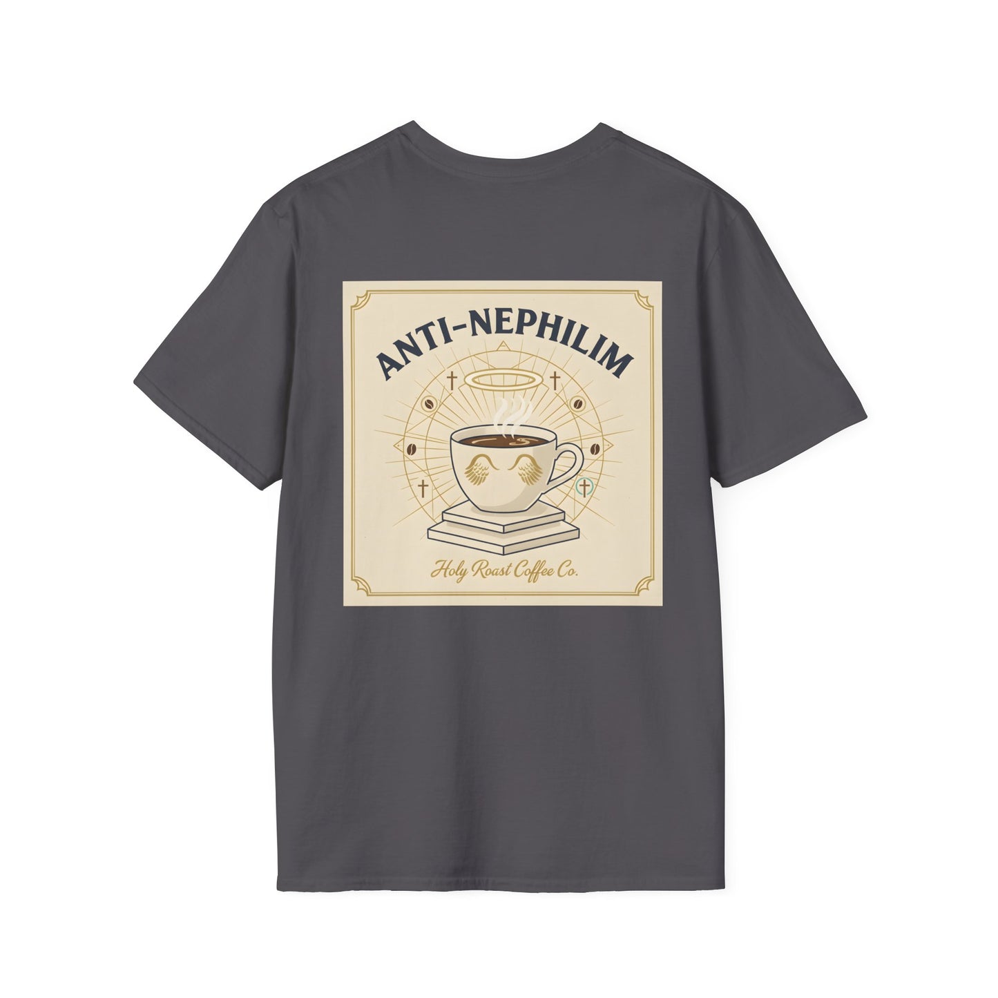 Retro coffee anti-nephilim t shirt (unisex), Kirk Ave. Apparel