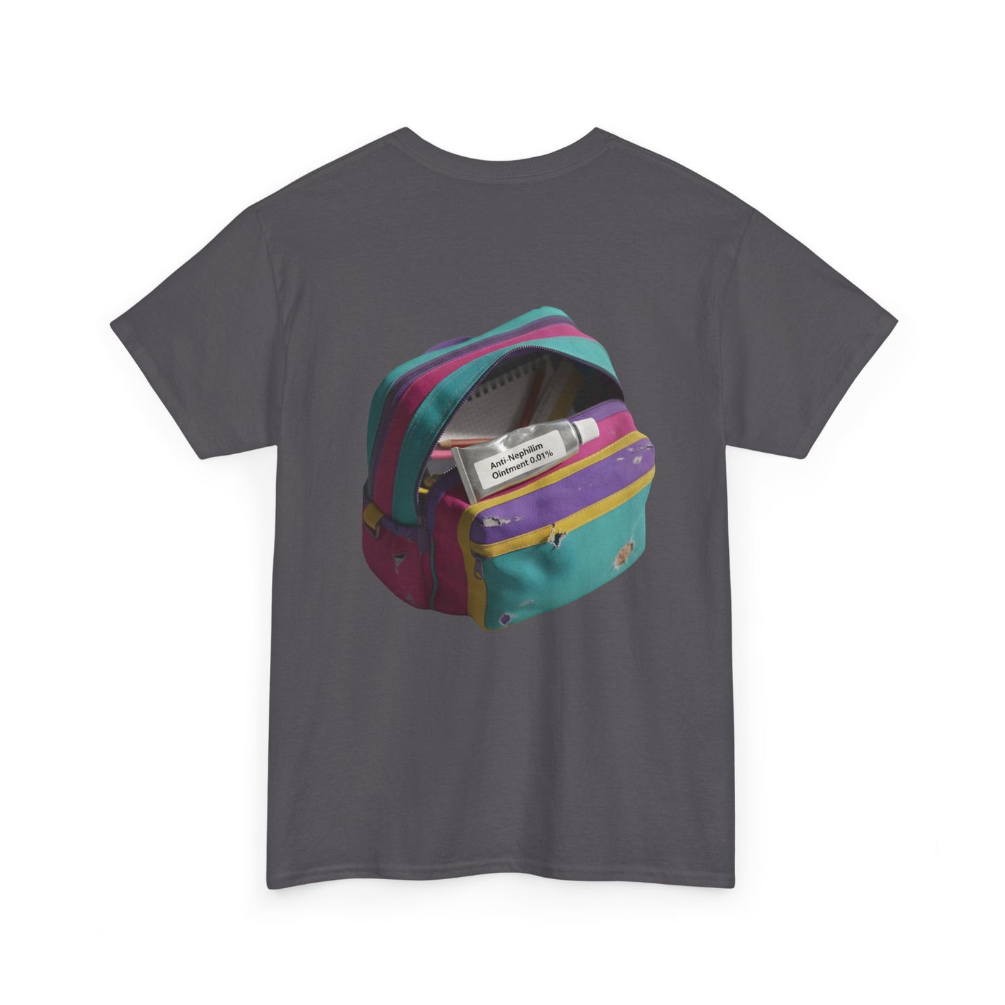 90s schoolbag anti nephilim t shirt (unisex), Kirk Ave. Apparel