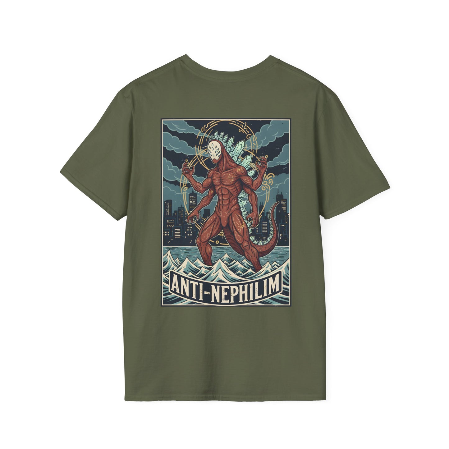 Kaiju anti nephilim t shirt (unisex), Kirk Ave. Apparel