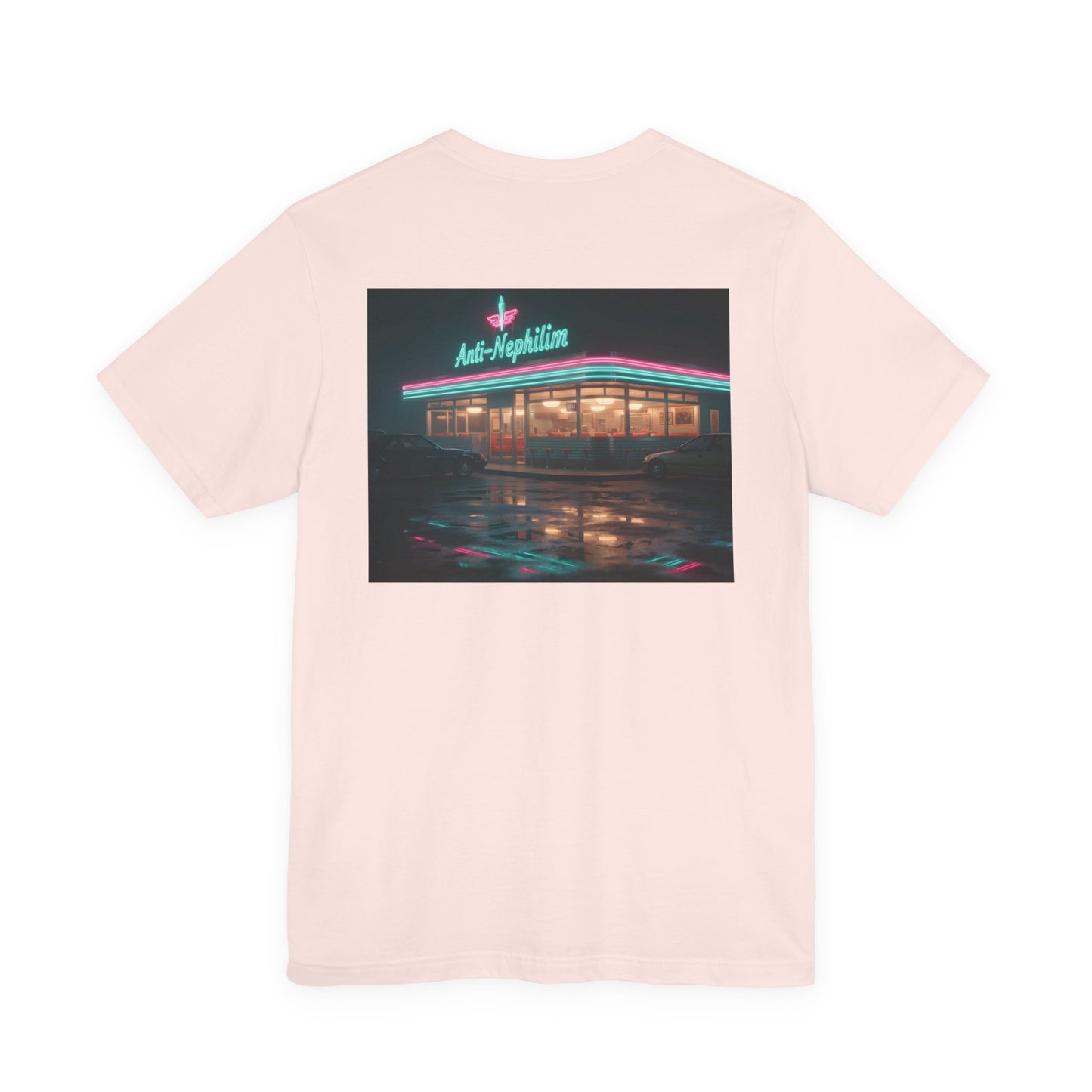 Retro diner anti nephilim t-shirt (unisex), Kirk Ave. Apparel