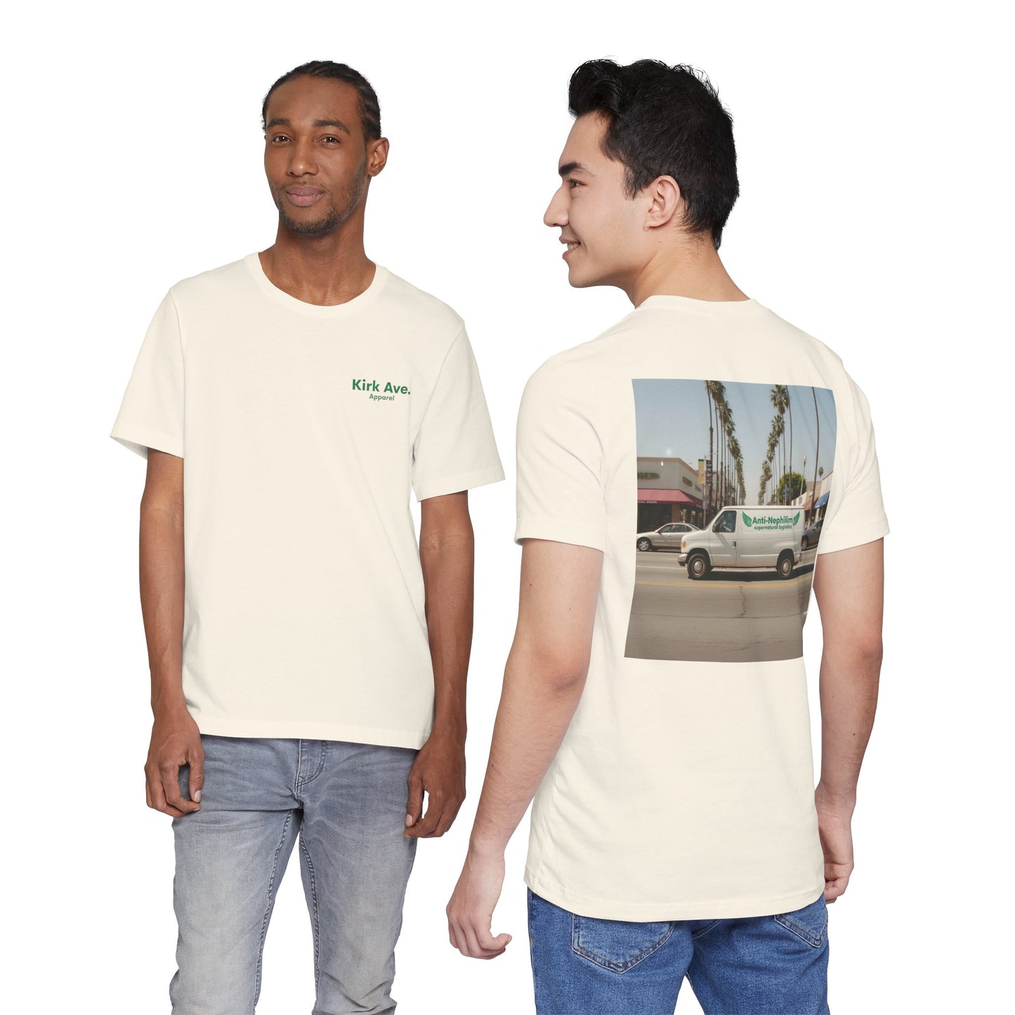 90s California Van anti-nephilim t shirt (unisex), Kirk Ave. Apparel