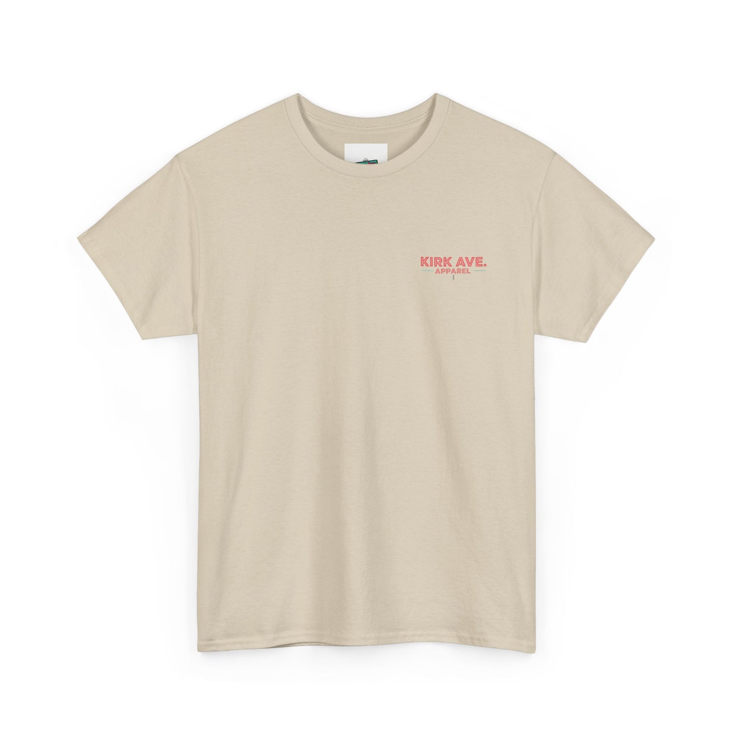Retro neon pizza place anti nephilim t shirt (unisex), Kirk Ave. Apparel