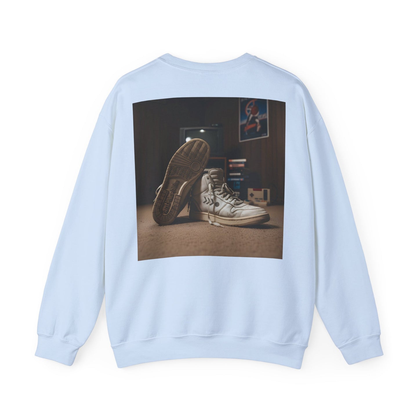 Vintage sneakers anti nephilim sweatshirt (unisex), Kirk Ave. Apparel