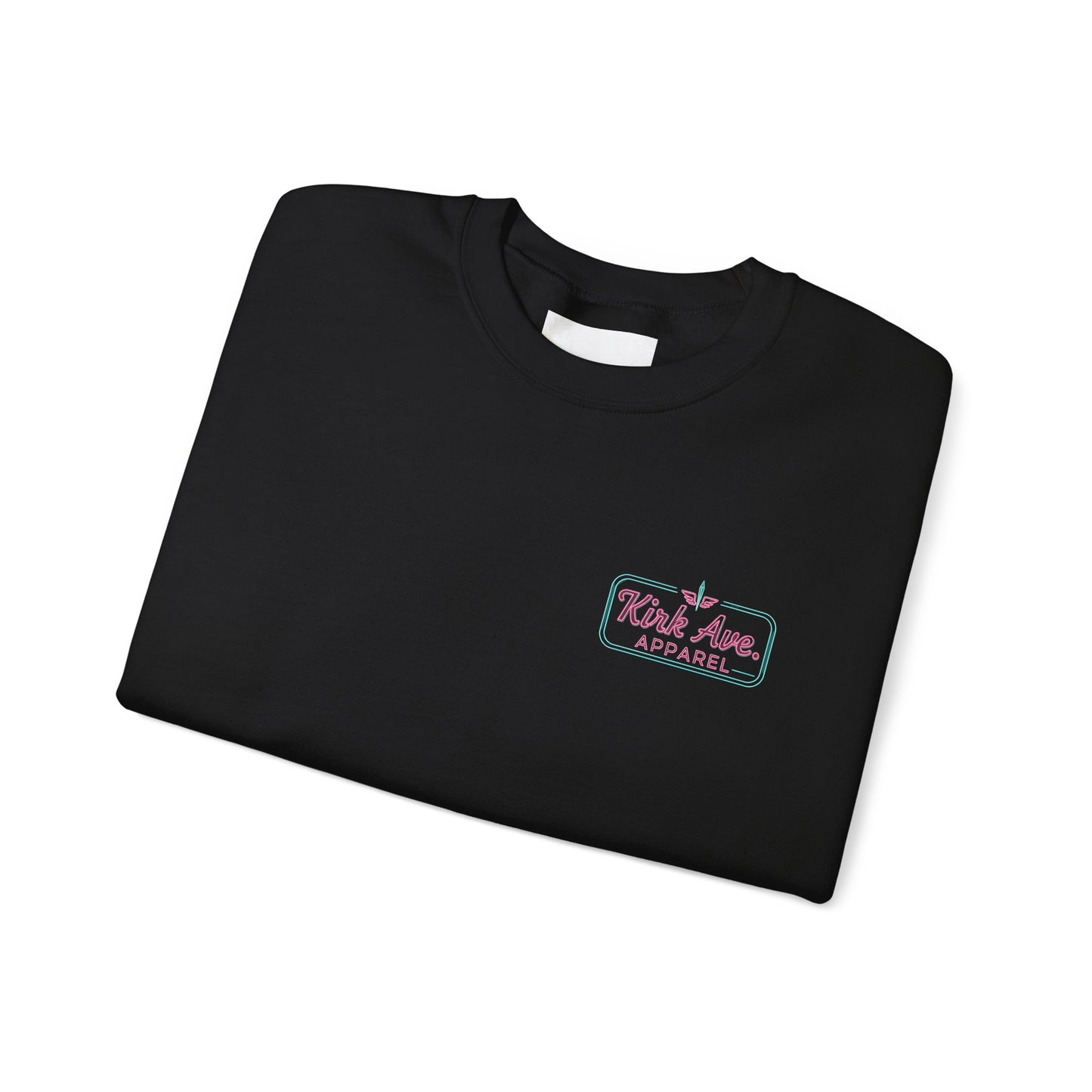 Retro diner anti nephilim sweatshirt (unisex), Kirk Ave. Apparel
