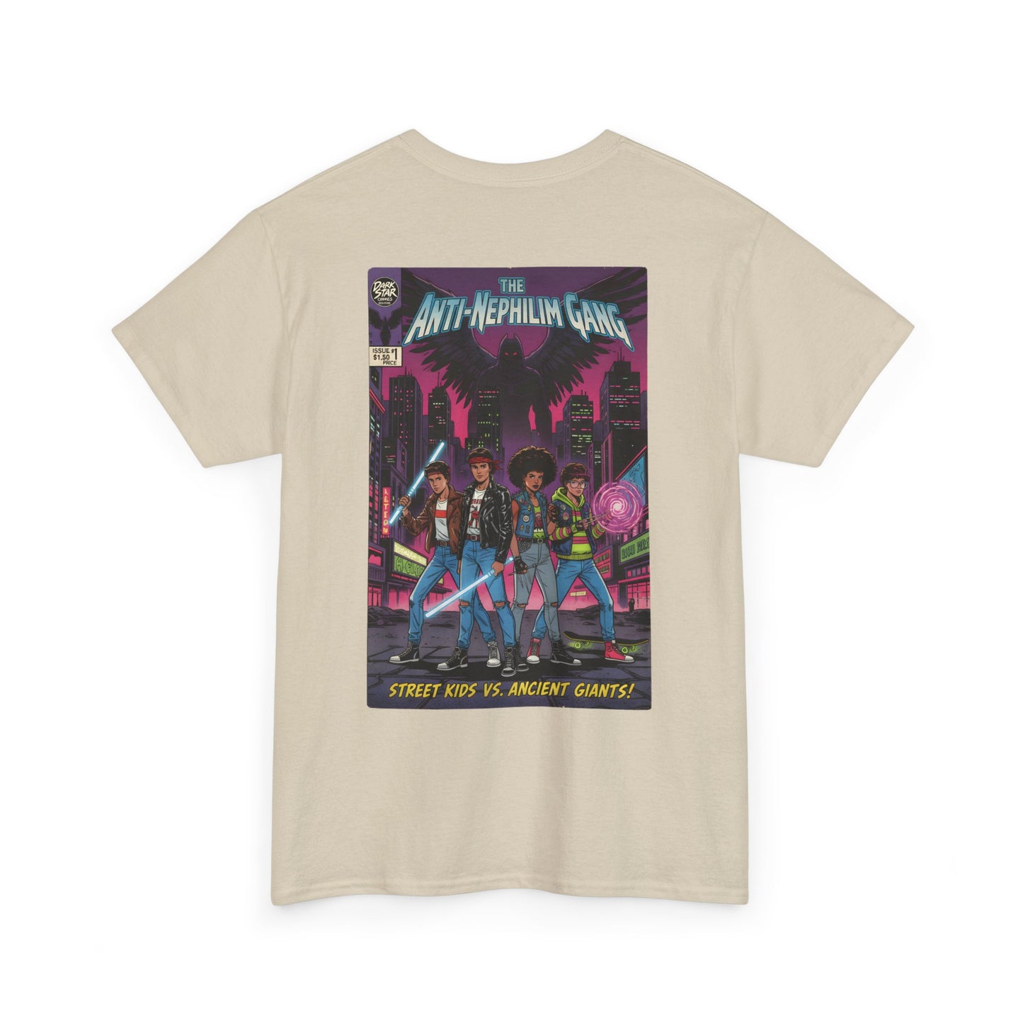 Retro comic anti nephilim t shirt (unisex), Kirk Ave. Apparel