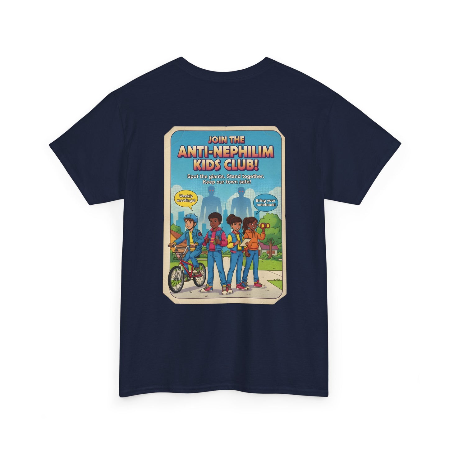Retro anti nephilim kids club t shirt (unisex), Kirk Ave. Apparel