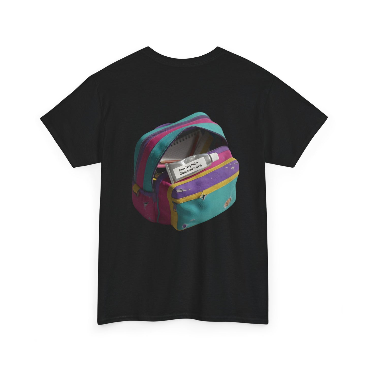 90s schoolbag anti nephilim t shirt (unisex), Kirk Ave. Apparel
