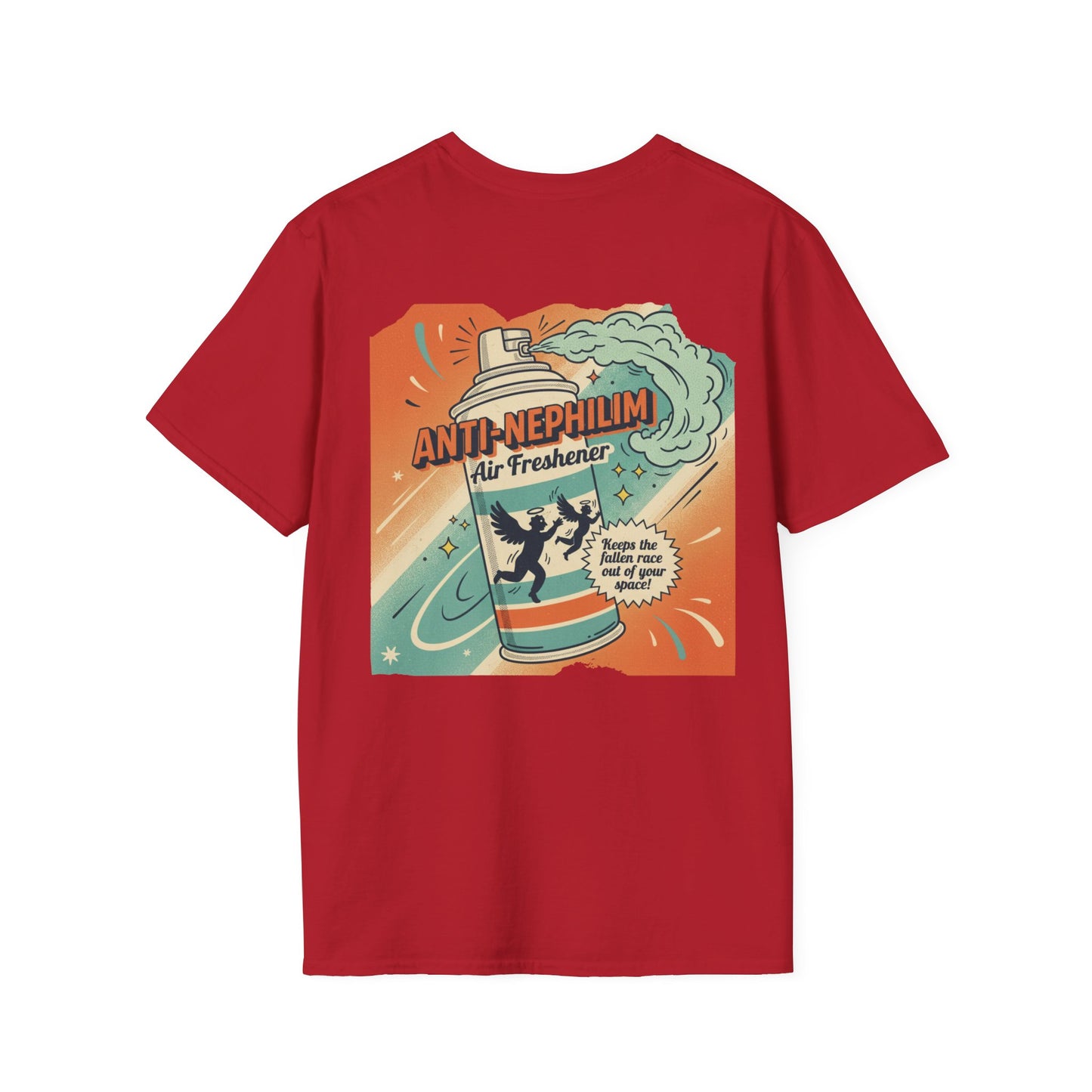 Retro anti nephilim air freshener t shirt (unisex), Kirk Ave. Apparel