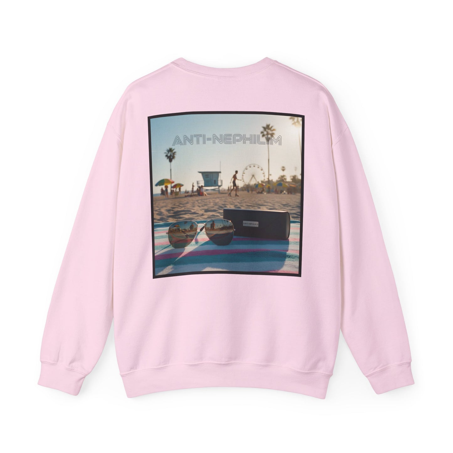 Beach shades anti nephilim sweatshirt, Kirk Ave. Apparel