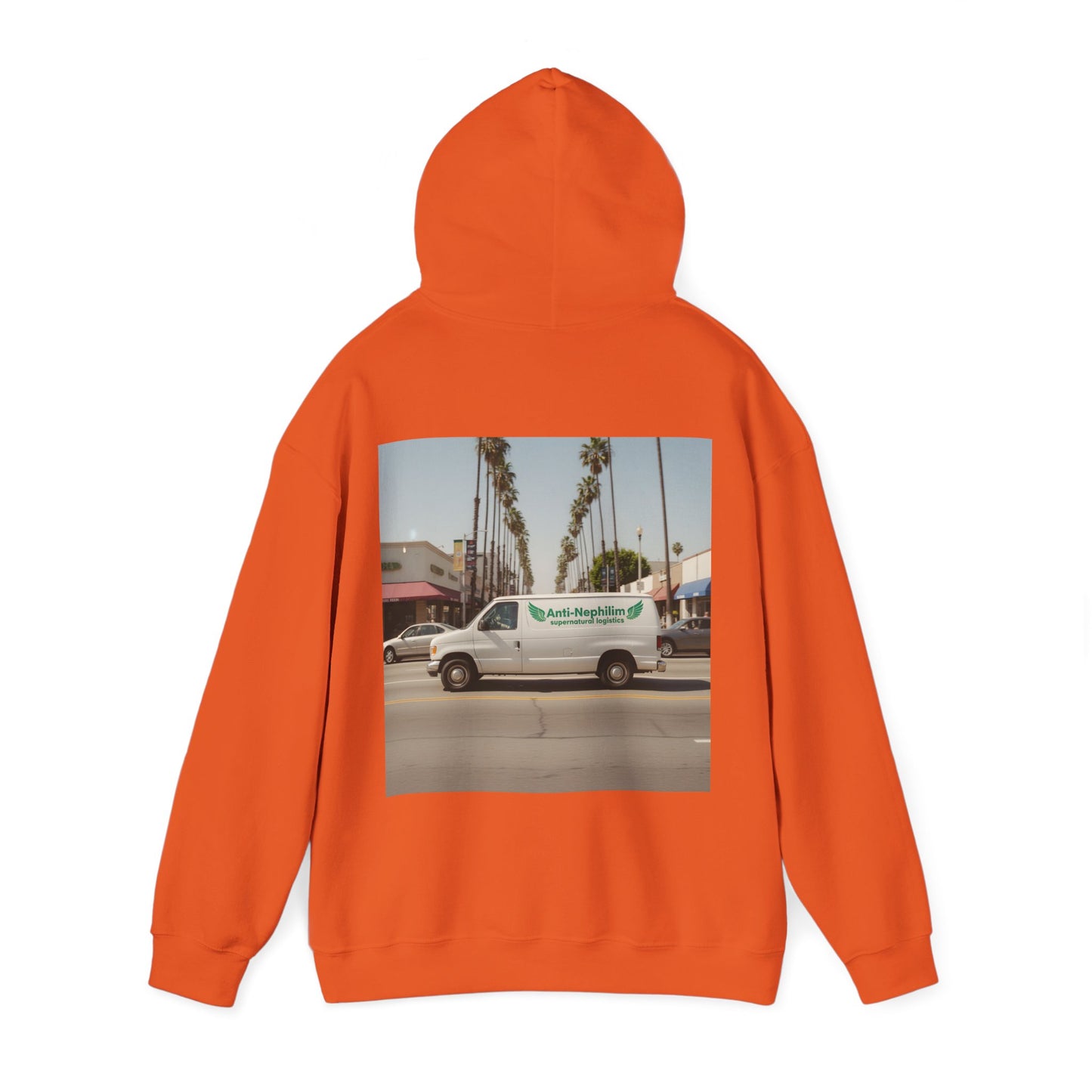 90s California Van anti-nephilim hoodie (unisex), Kirk Ave. Apparel