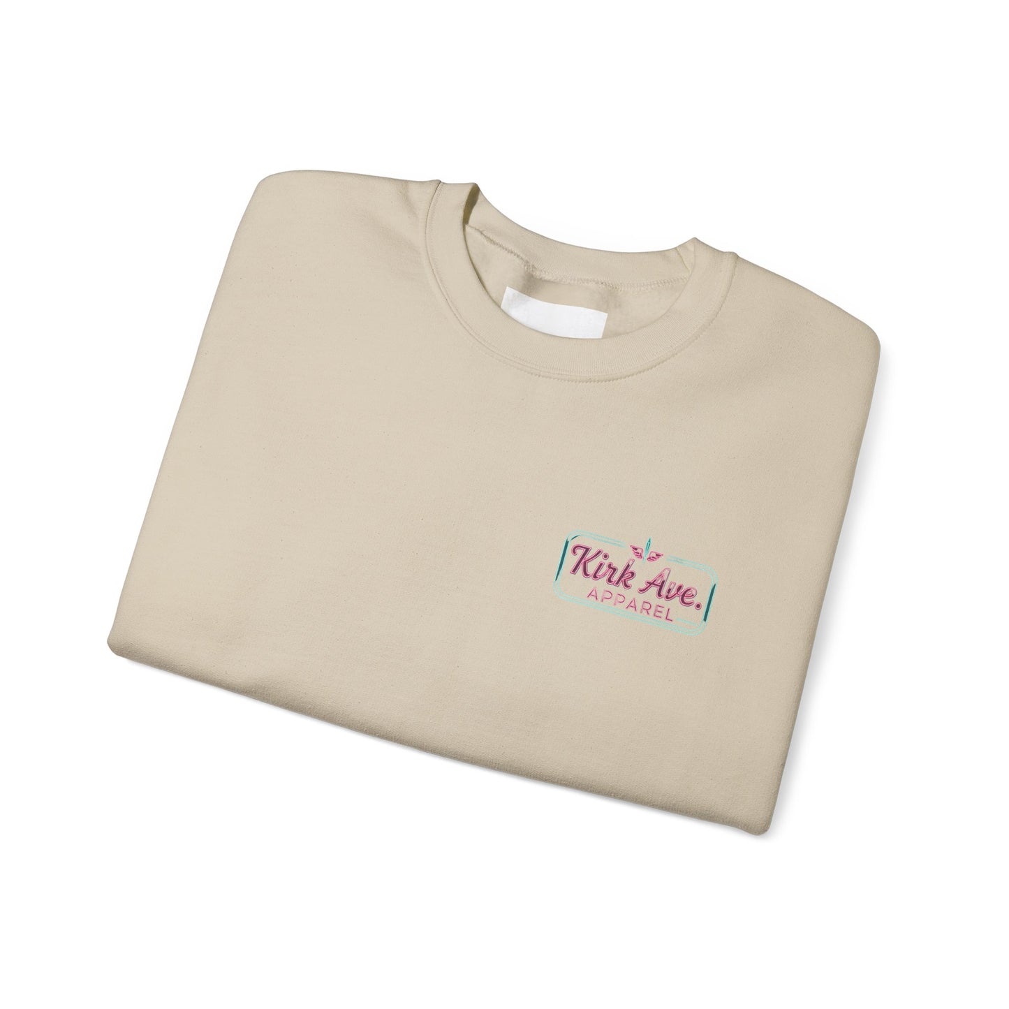 Retro diner anti nephilim sweatshirt (unisex), Kirk Ave. Apparel