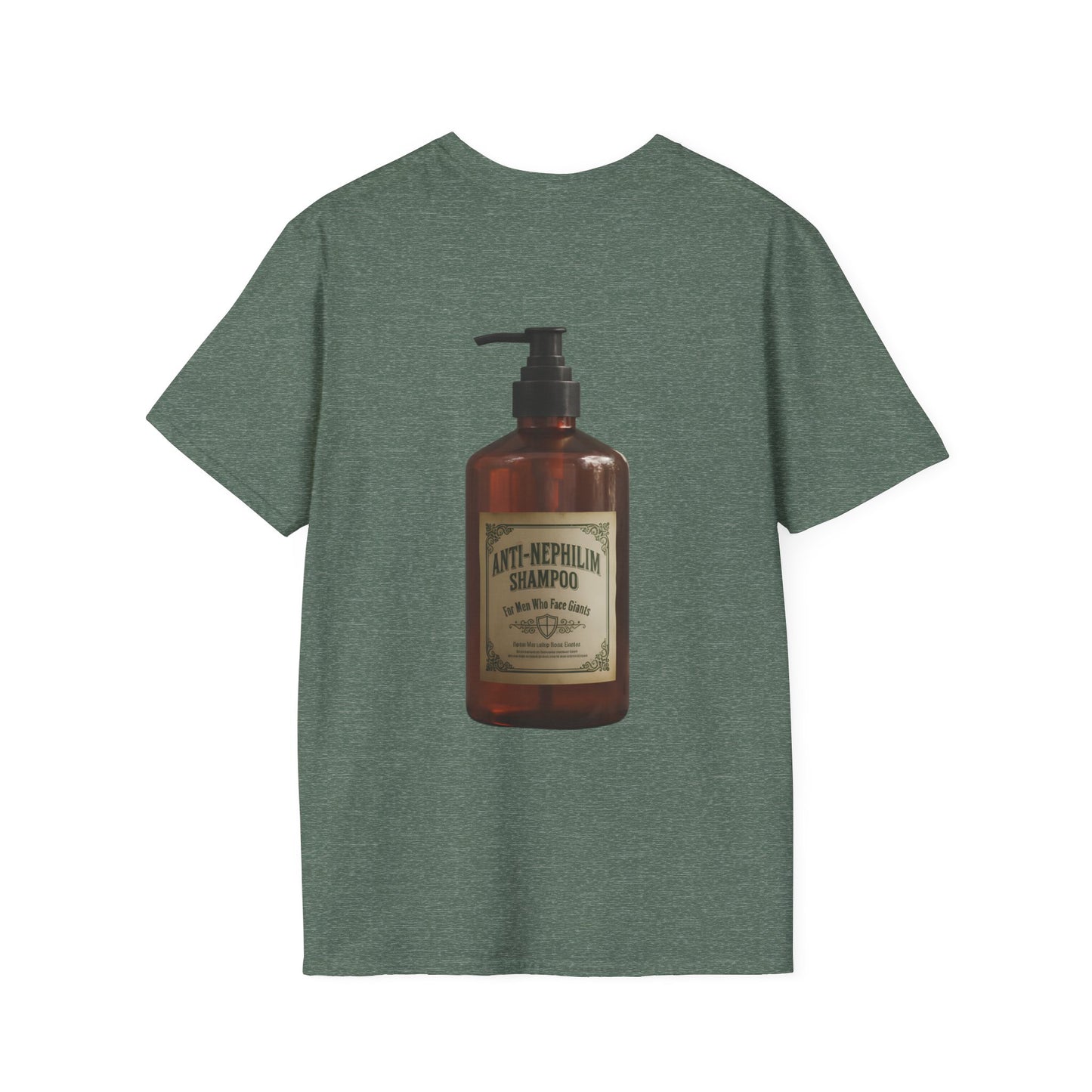 Anti nephilim shampoo t shirt (unisex), Kirk Ave. Apparel