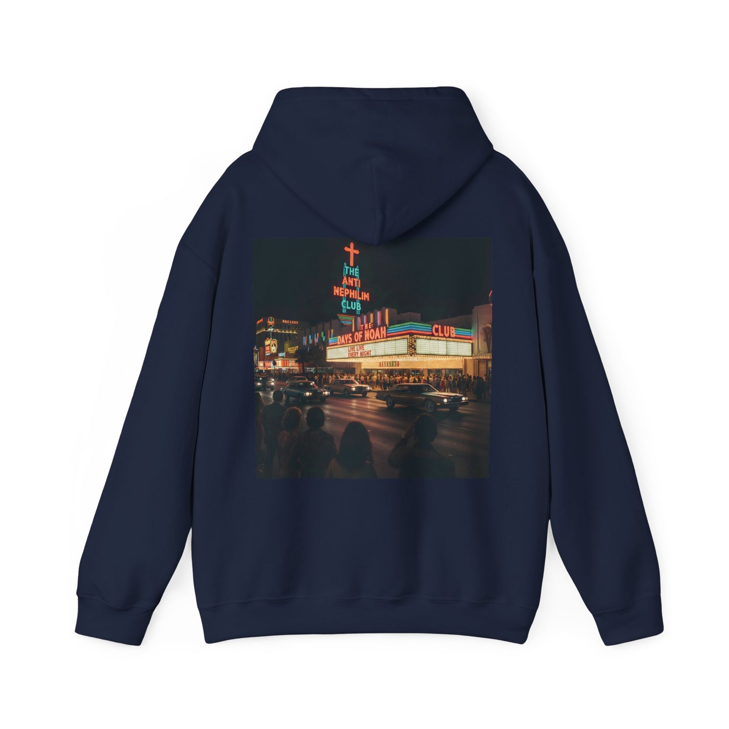 Vintage casino anti nephilim hoodie (unisex), Kirk Ave. Apparel