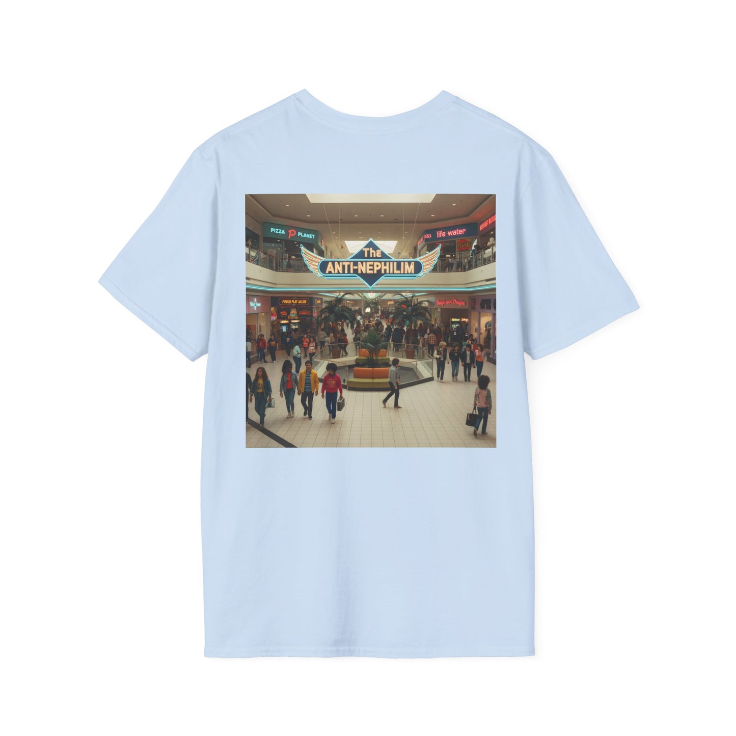 Retro mall anti nephilim t shirt (unisex), Kirk Ave. Apparel