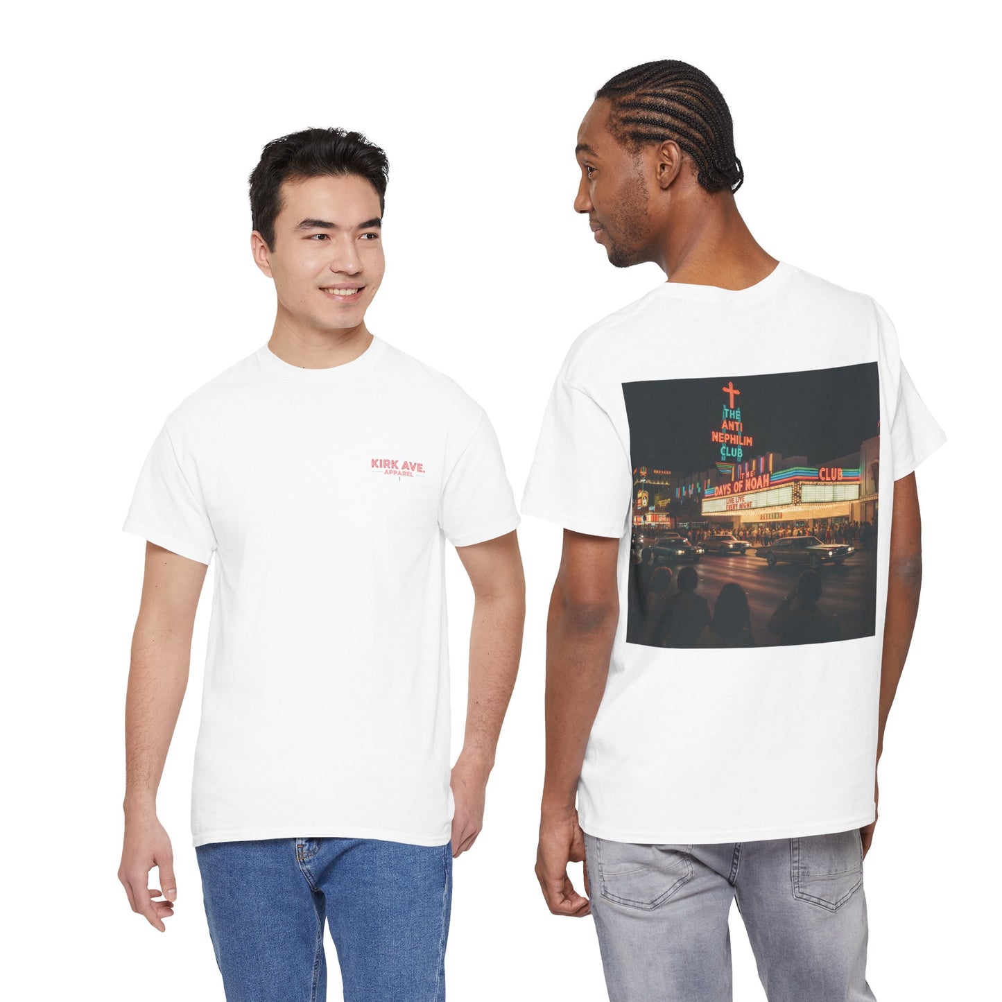 Vintage casino anti nephilim t shirt (unisex), Kirk Ave. Apparel
