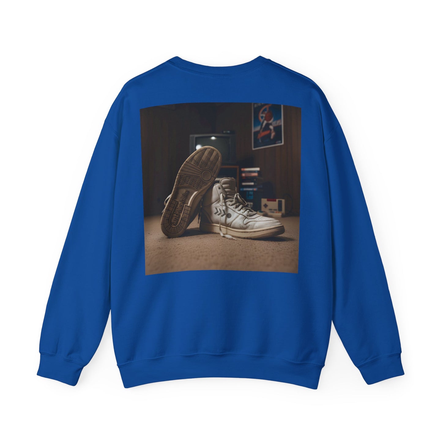 Vintage sneakers anti nephilim sweatshirt (unisex), Kirk Ave. Apparel