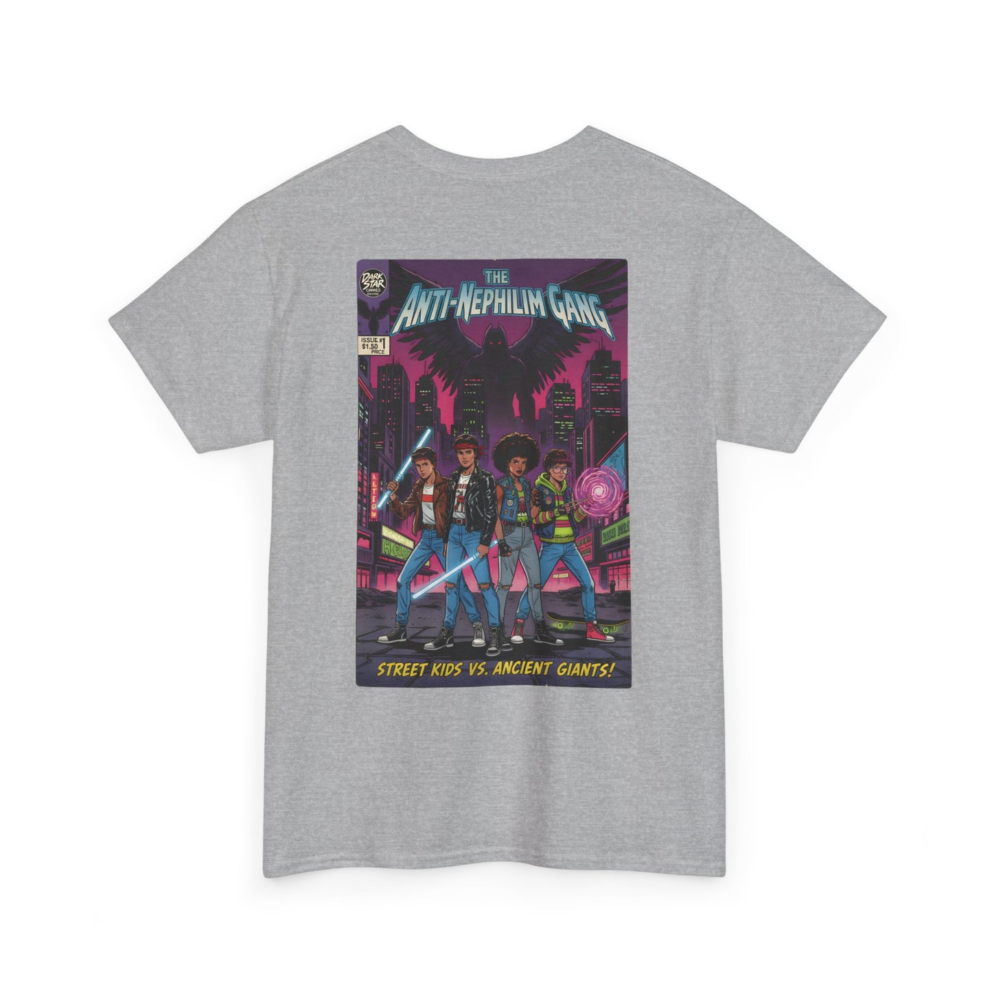 Retro comic anti nephilim t shirt (unisex), Kirk Ave. Apparel