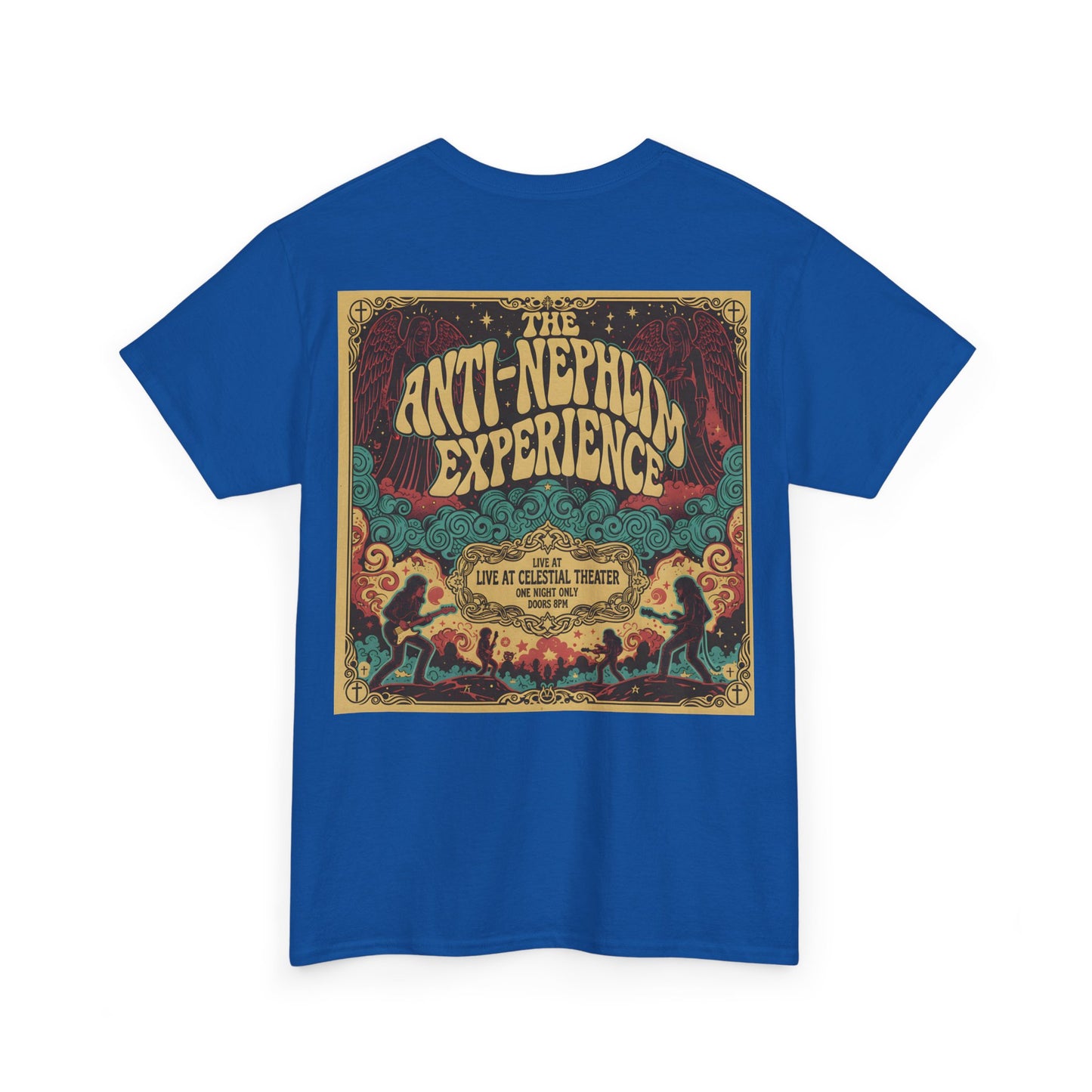 Retro concert poster anti nephilim t shirt (unisex), Kirk Ave. Apparel