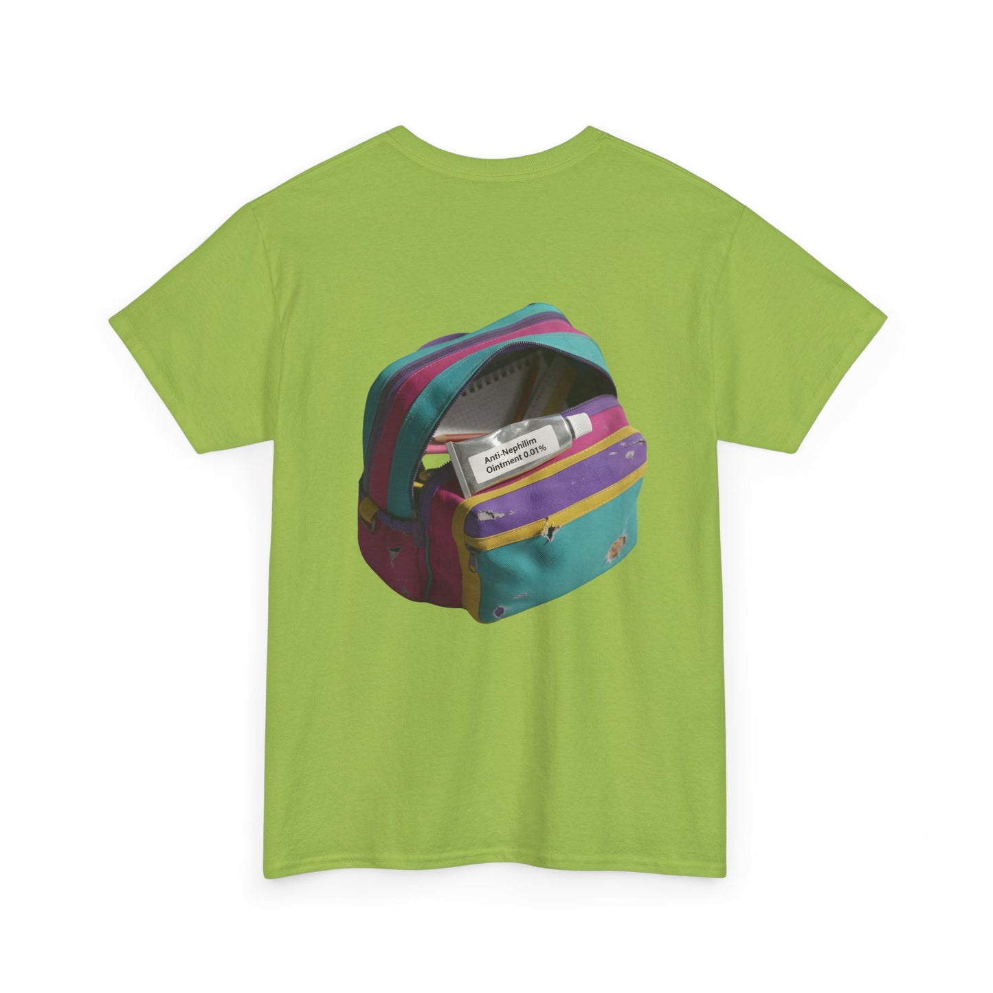 90s schoolbag anti nephilim t shirt (unisex), Kirk Ave. Apparel