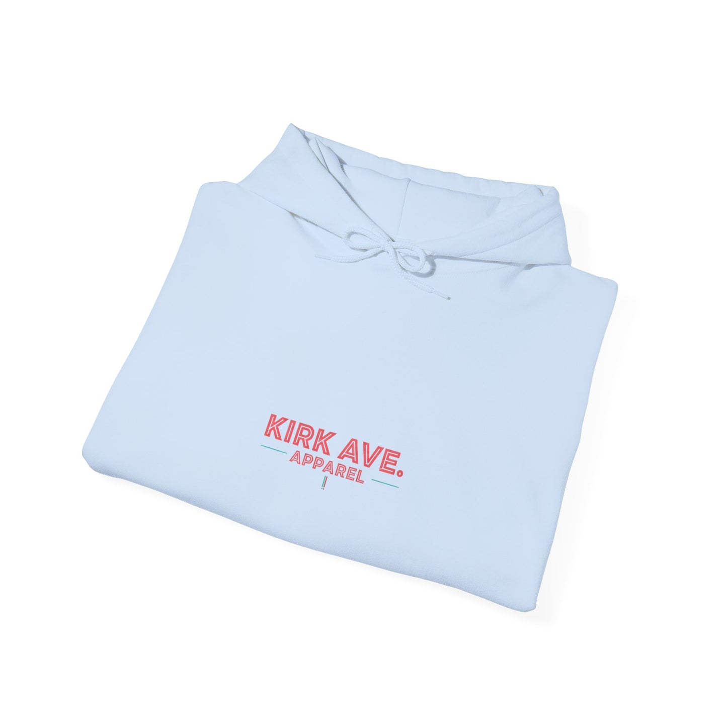 Retro neon pizza place anti nephilim hoodie (unisex), Kirk Ave. Apparel