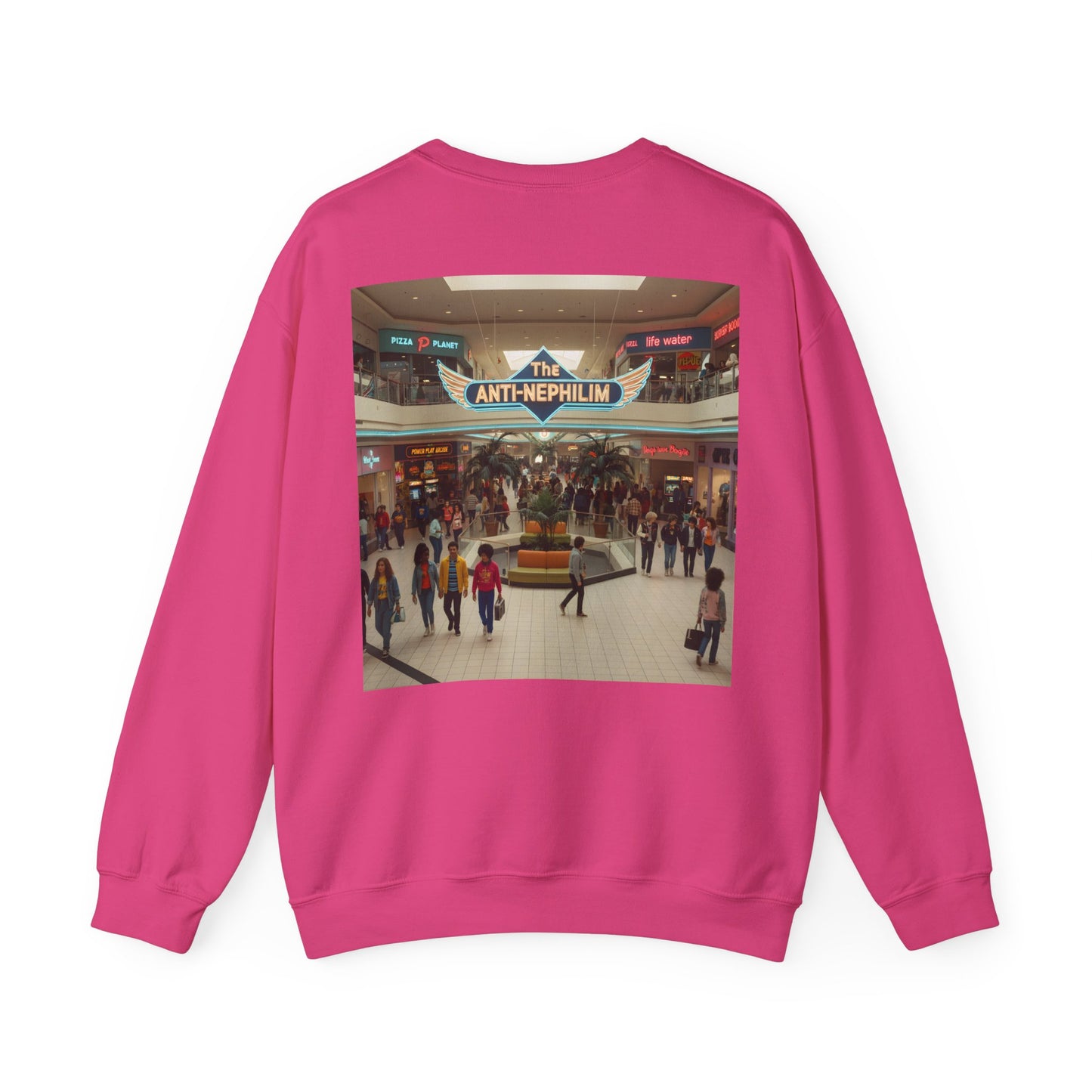 Retro mall anti nephilim sweatshirt (unisex), Kirk Ave. Apparel