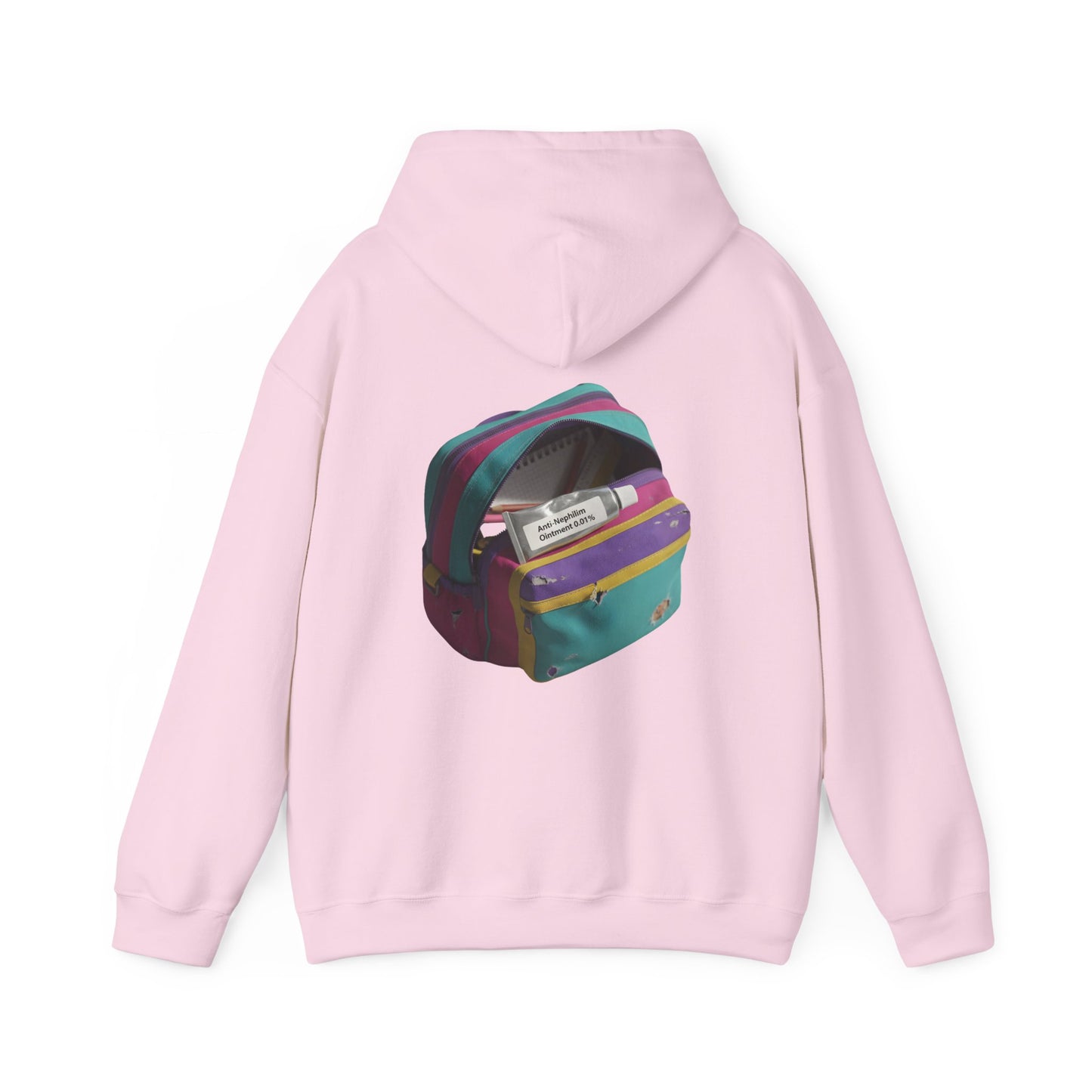 90s schoolbag anti nephilim hoodie (unisex), Kirk Ave. Apparel
