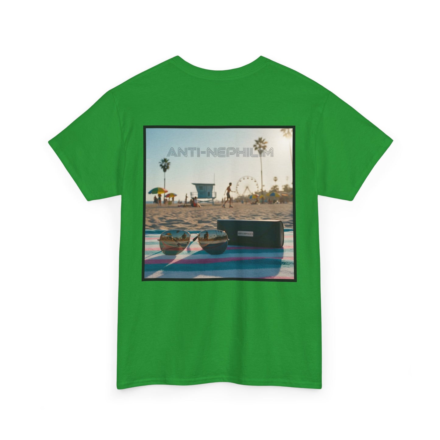 Beach shades anti nephilim t shirt, Kirk Ave. Apparel