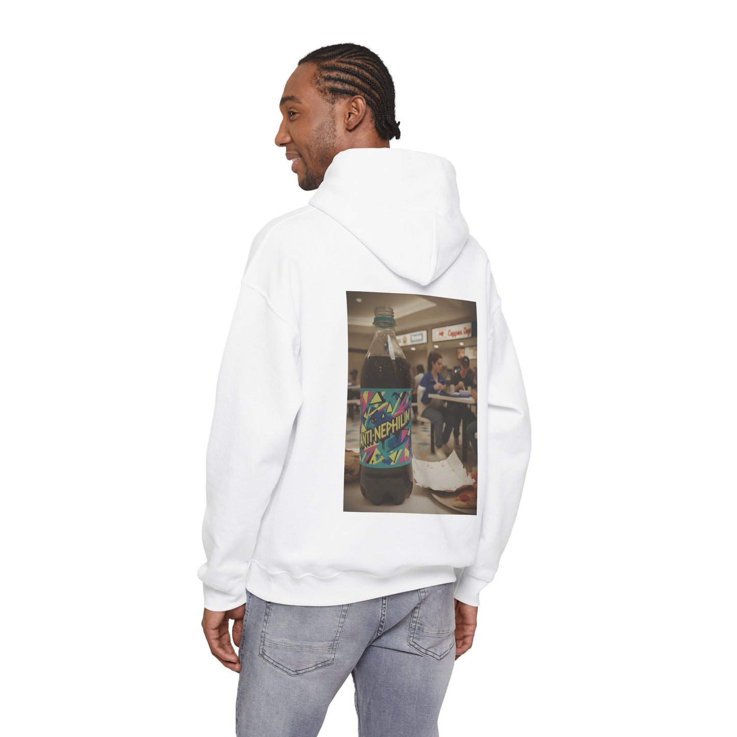 Kirk Ave. Apparel logo anti nephilim soda hoodie (unisex)