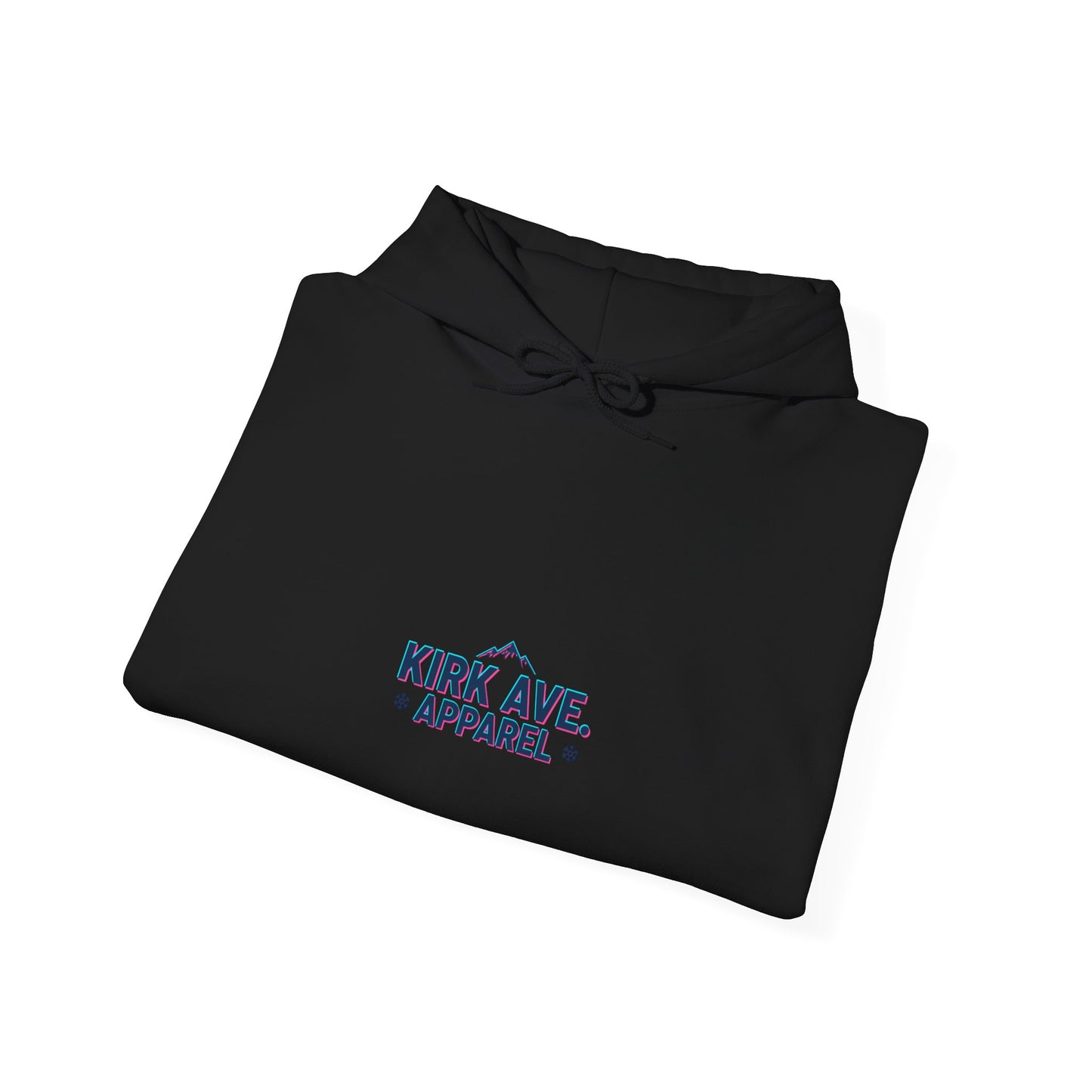 Retro ski shop anti nephilim hoodie (unisex), Kirk Ave. Apparel
