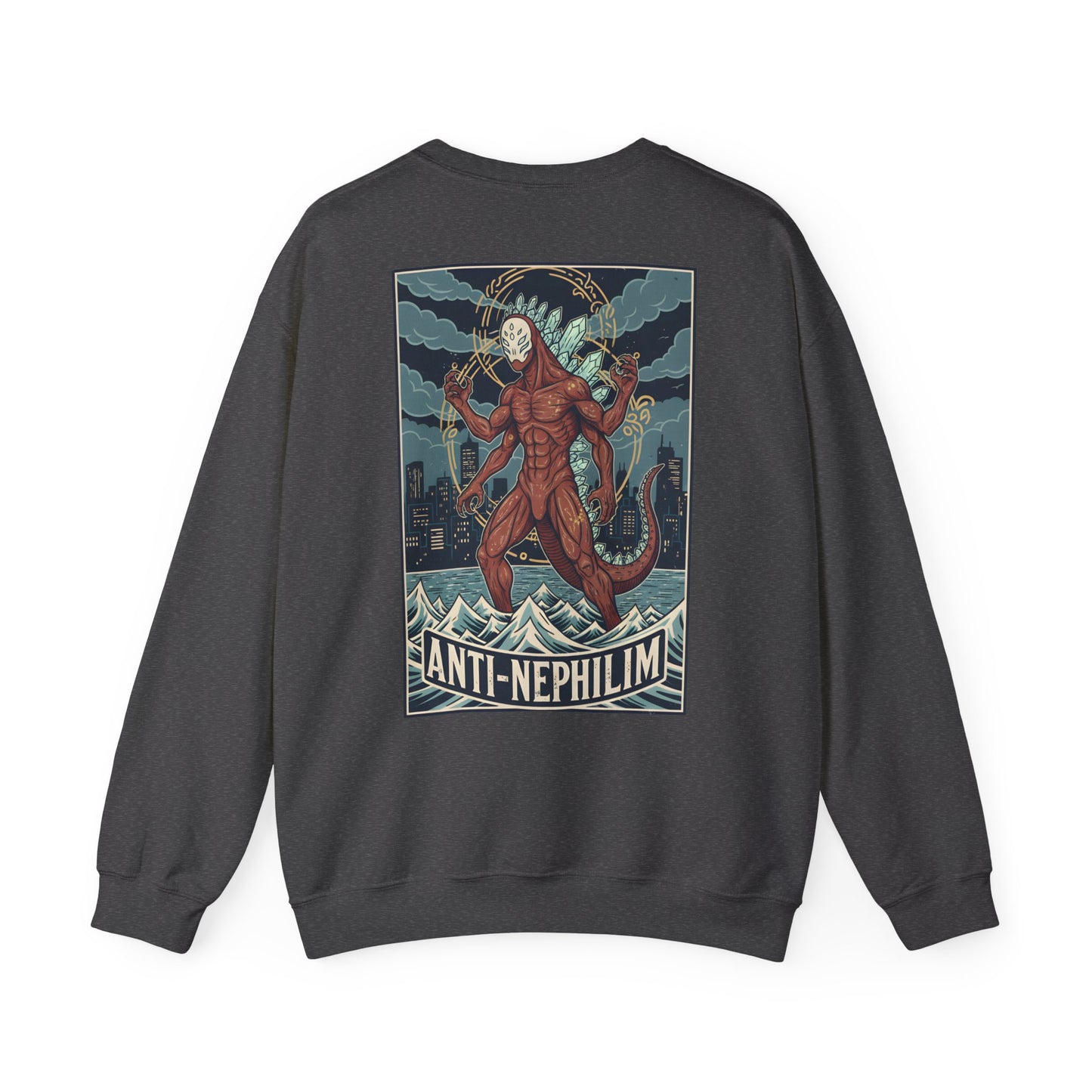Kaiju anti nephilim sweatshirt (unisex), Kirk Ave. Apparel