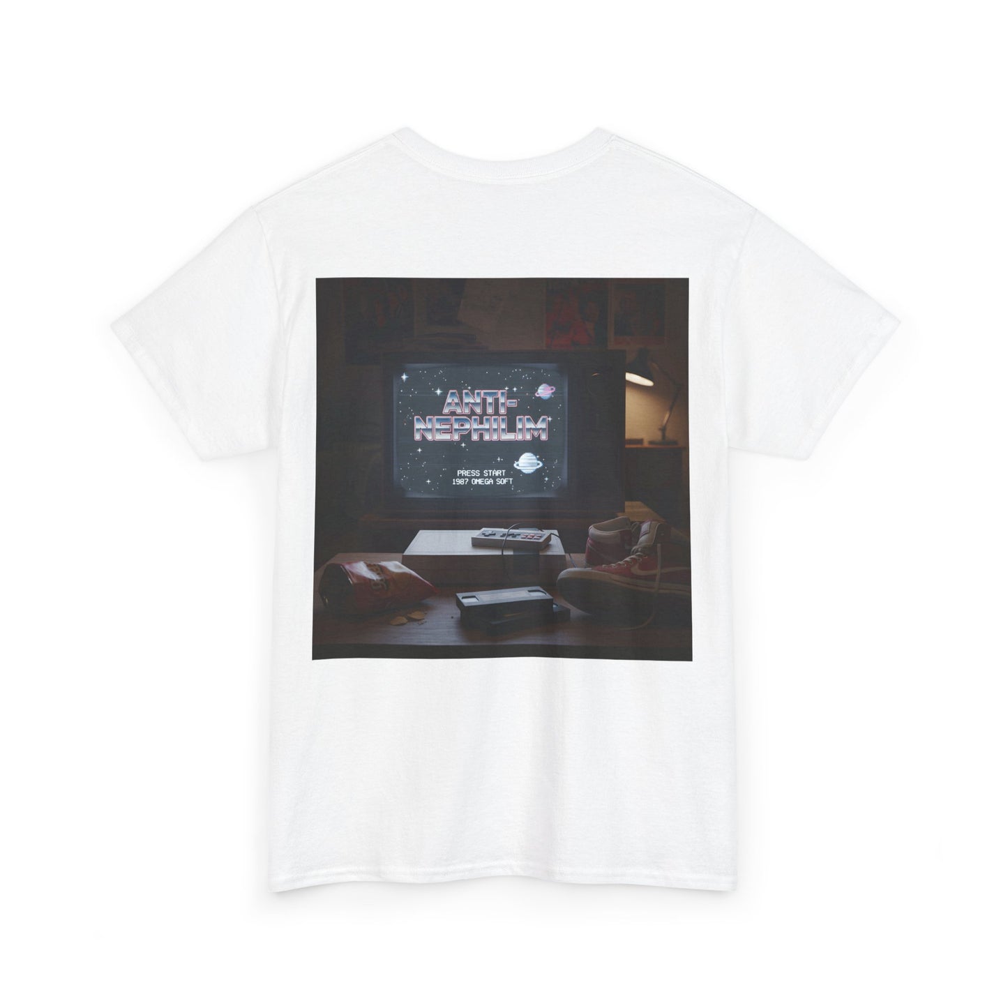 Retro gamer anti-nephilim t shirt (unisex), Kirk Ave. Apparel