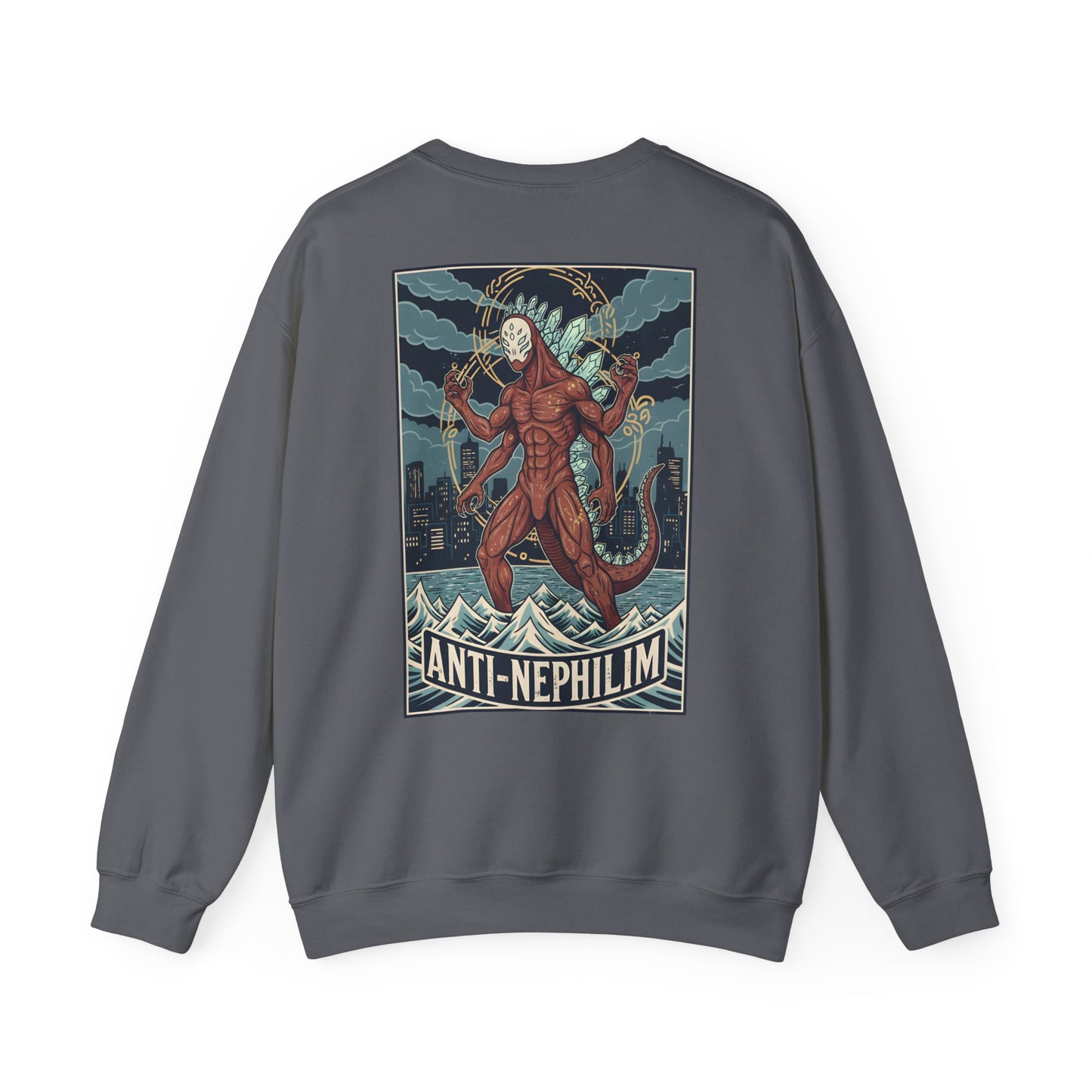 Kaiju anti nephilim sweatshirt (unisex), Kirk Ave. Apparel