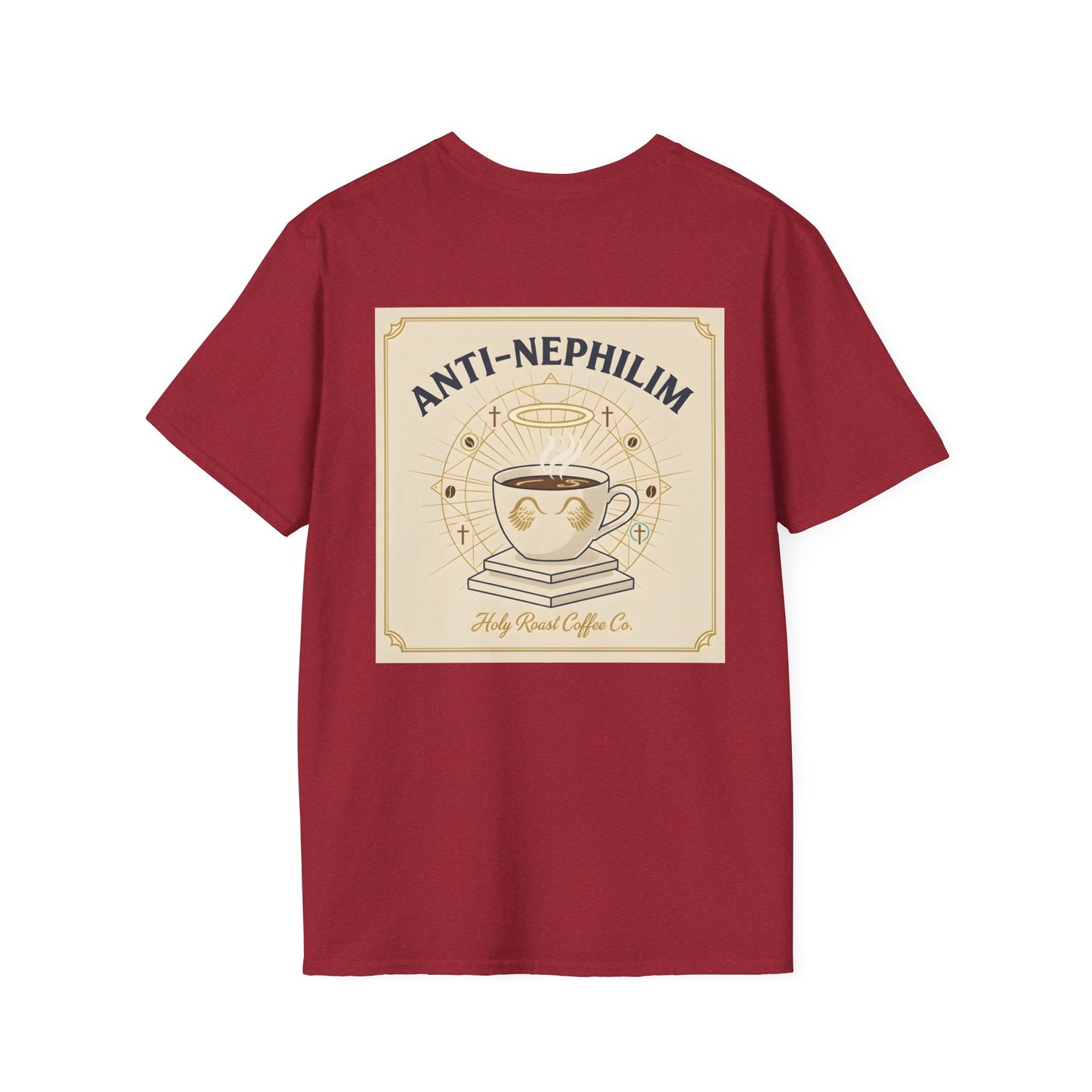 Retro coffee anti-nephilim t shirt (unisex), Kirk Ave. Apparel