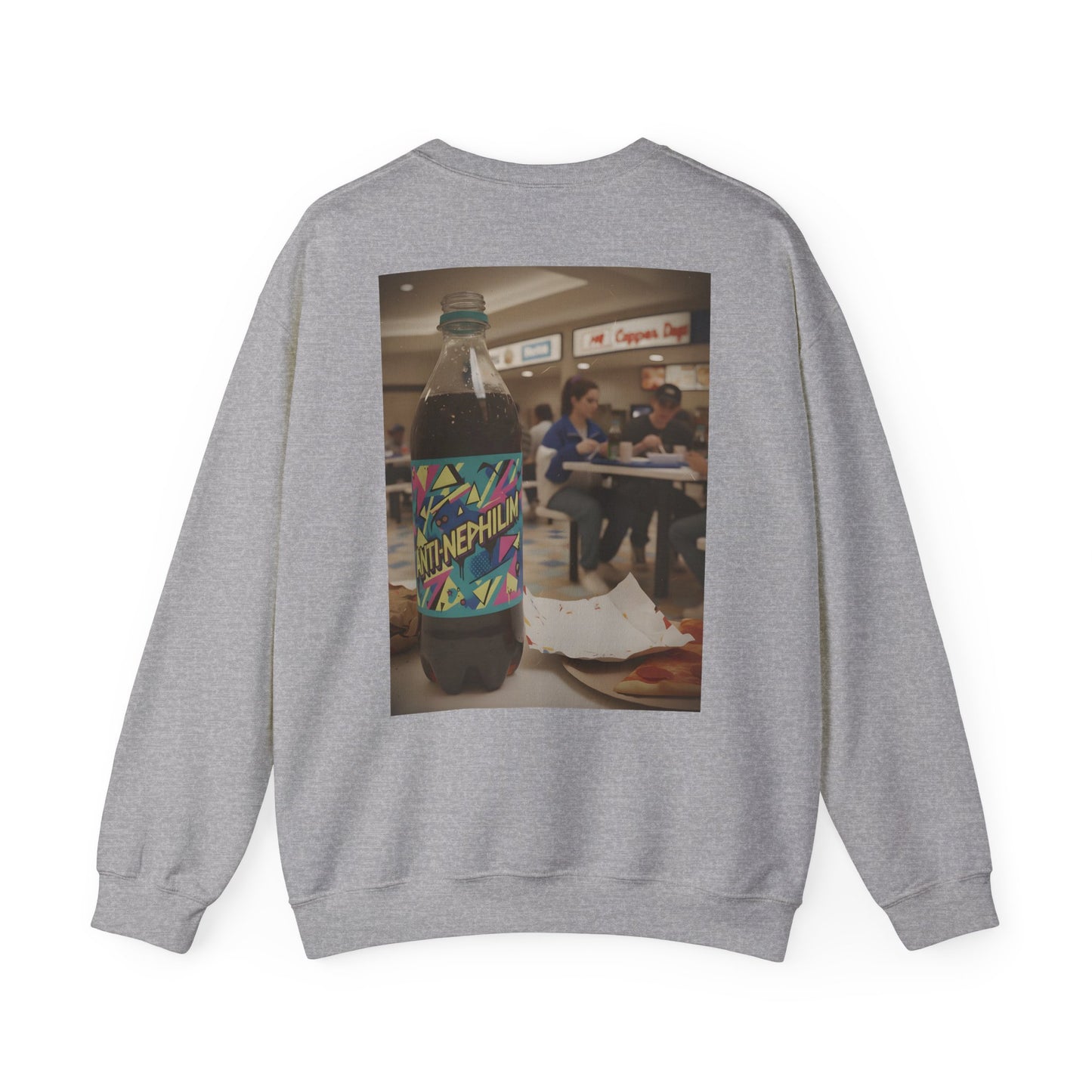 Kirk Ave. Apparel logo anti nephilim soda sweatshirt (unisex)