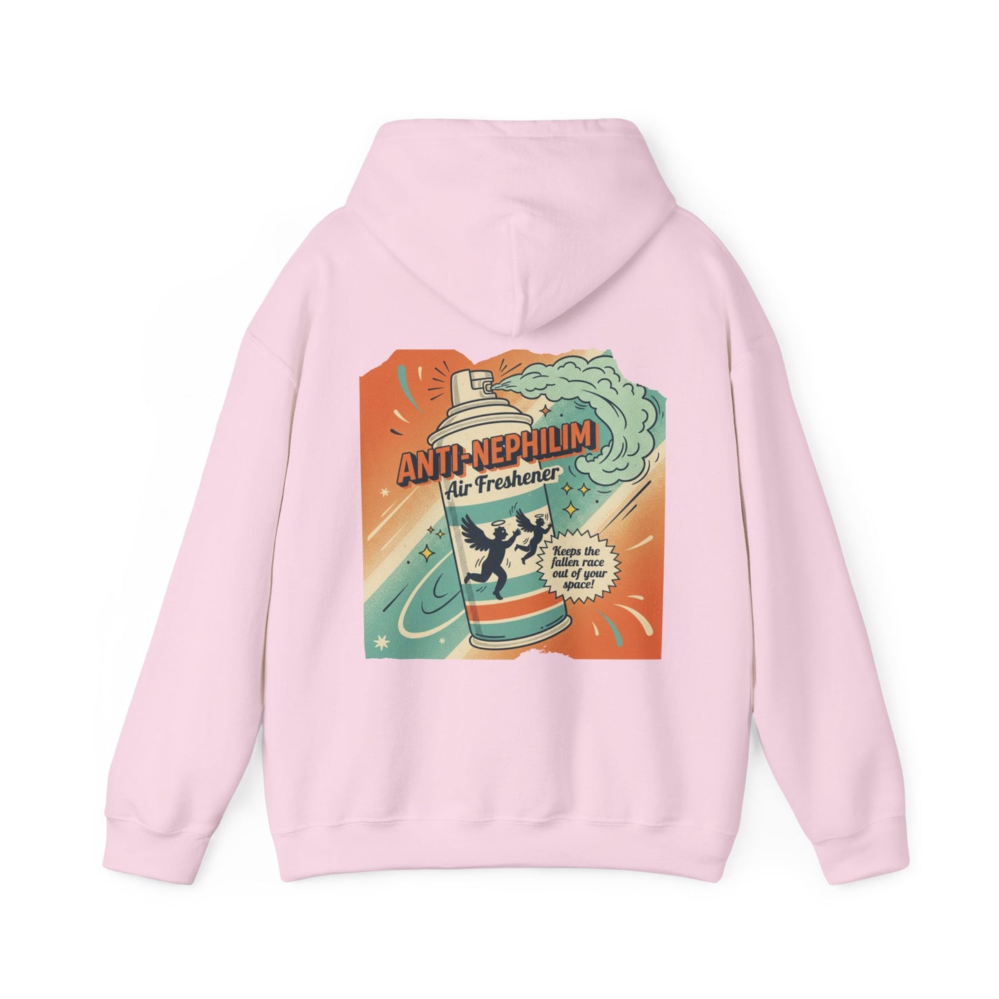 Retro anti nephilim air freshener hoodie (unisex), Kirk Ave. Apparel