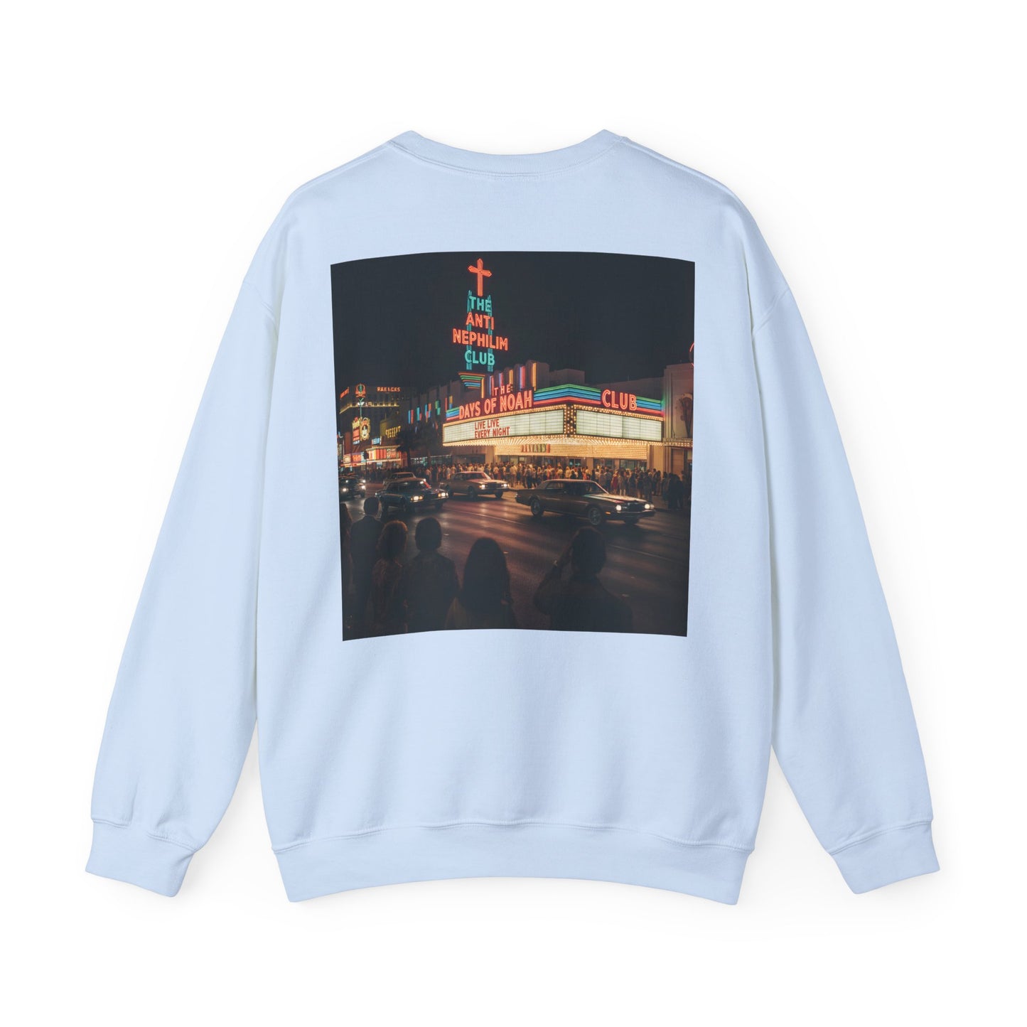Vintage casino anti nephilim sweatshirt (unisex), Kirk Ave. Apparel