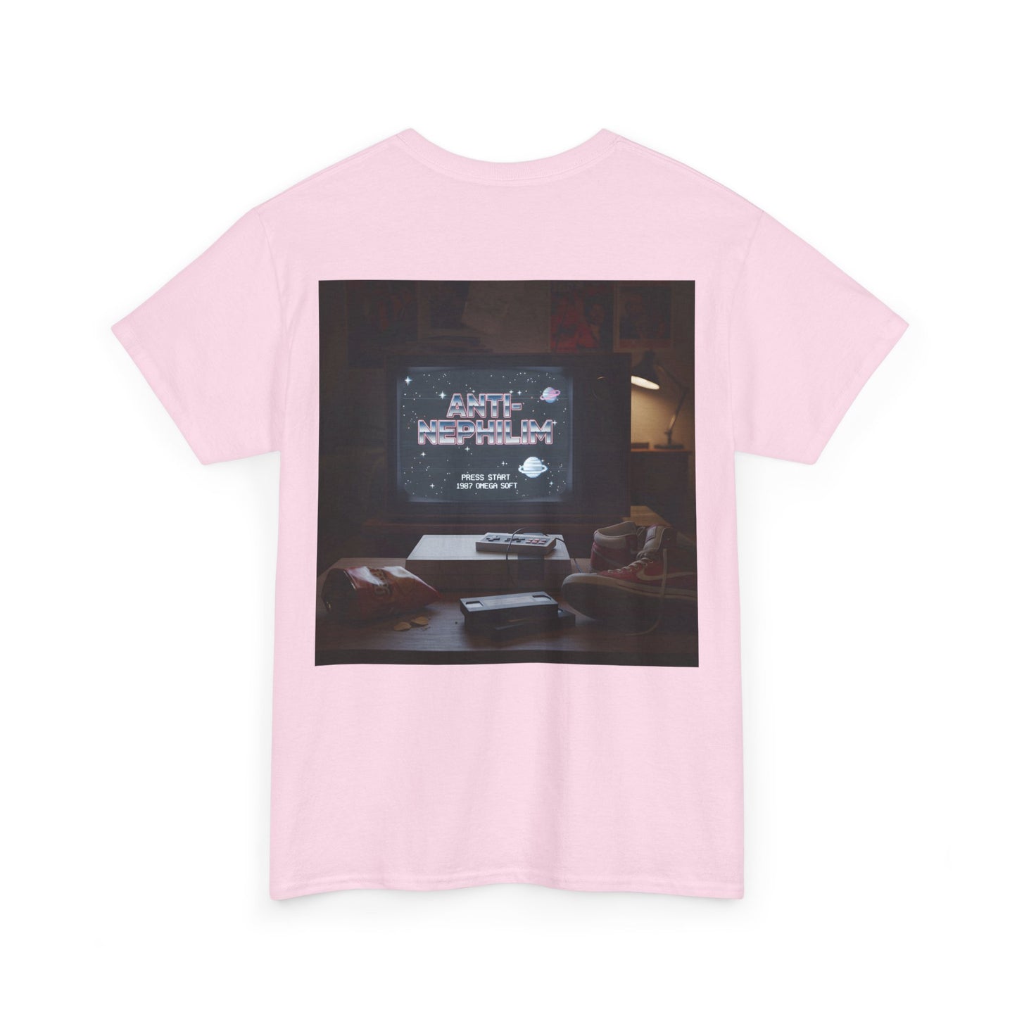 Retro gamer anti-nephilim t shirt (unisex), Kirk Ave. Apparel