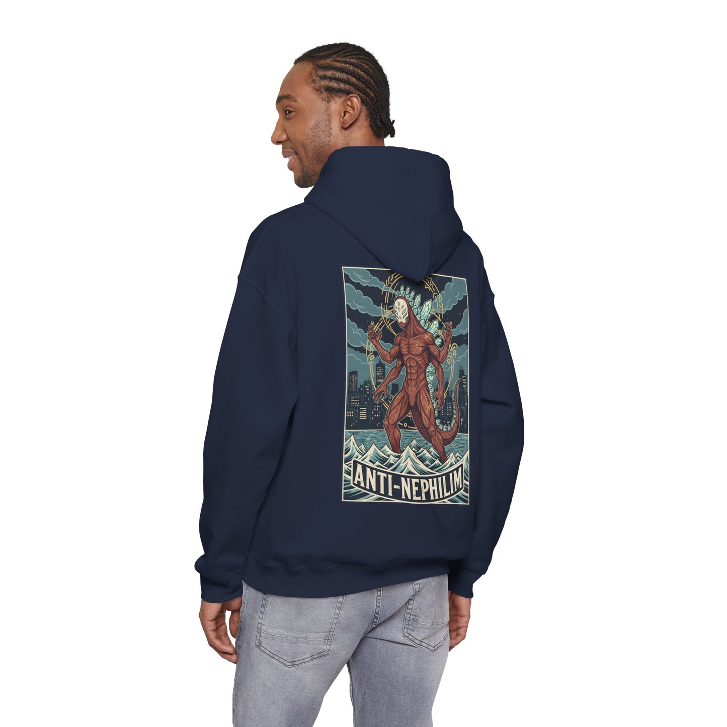 Kaiju anti nephilim hoodie (unisex), Kirk Ave. Apparel