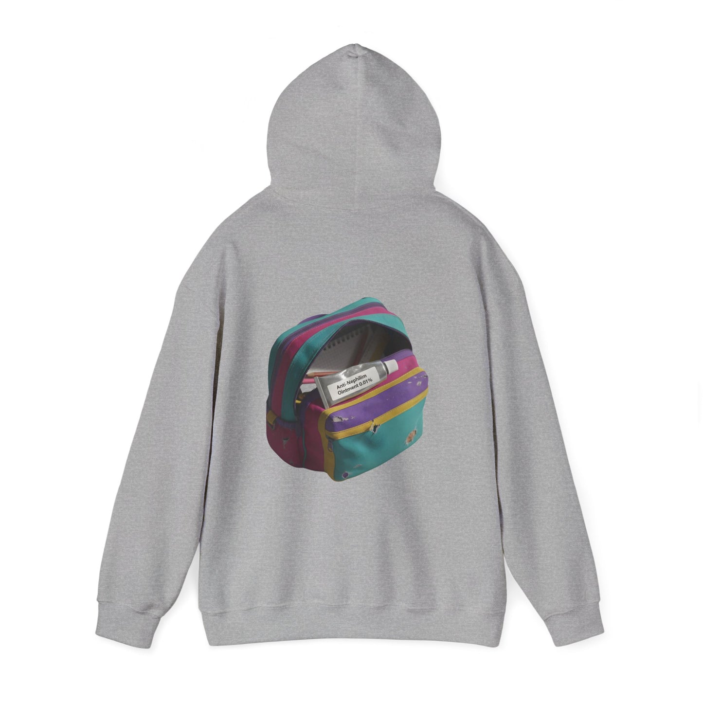 90s schoolbag anti nephilim hoodie (unisex), Kirk Ave. Apparel