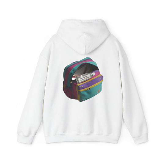 90s schoolbag anti nephilim hoodie (unisex), Kirk Ave. Apparel