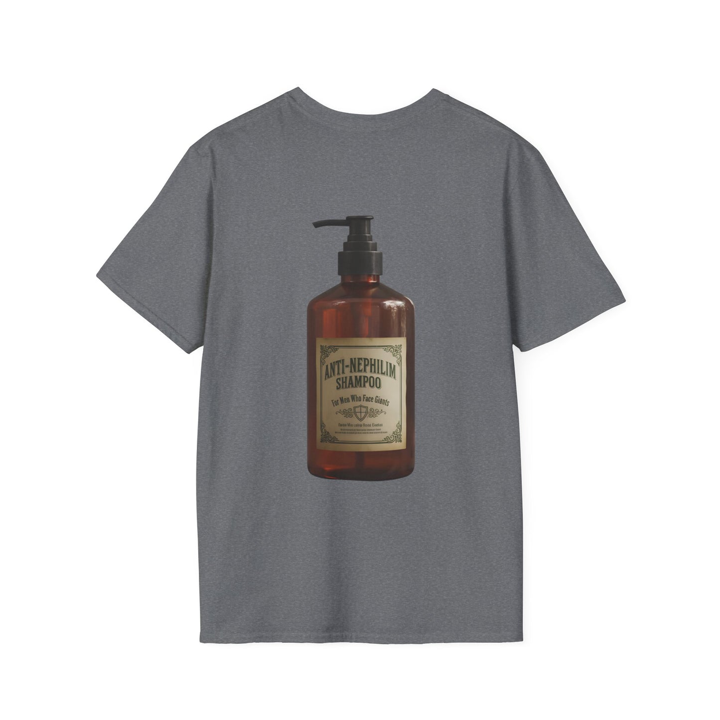 Anti nephilim shampoo t shirt (unisex), Kirk Ave. Apparel