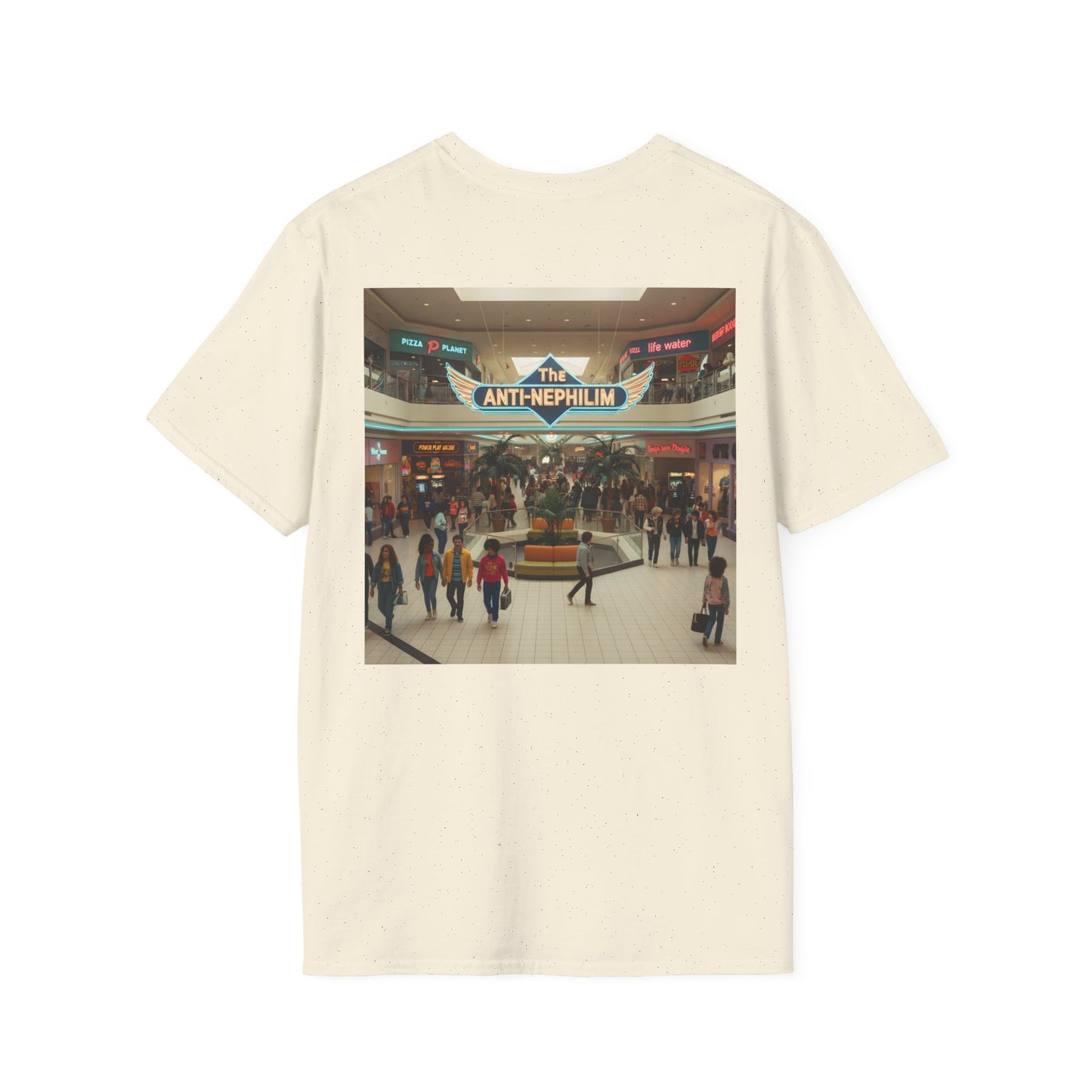 Retro mall anti nephilim t shirt (unisex), Kirk Ave. Apparel